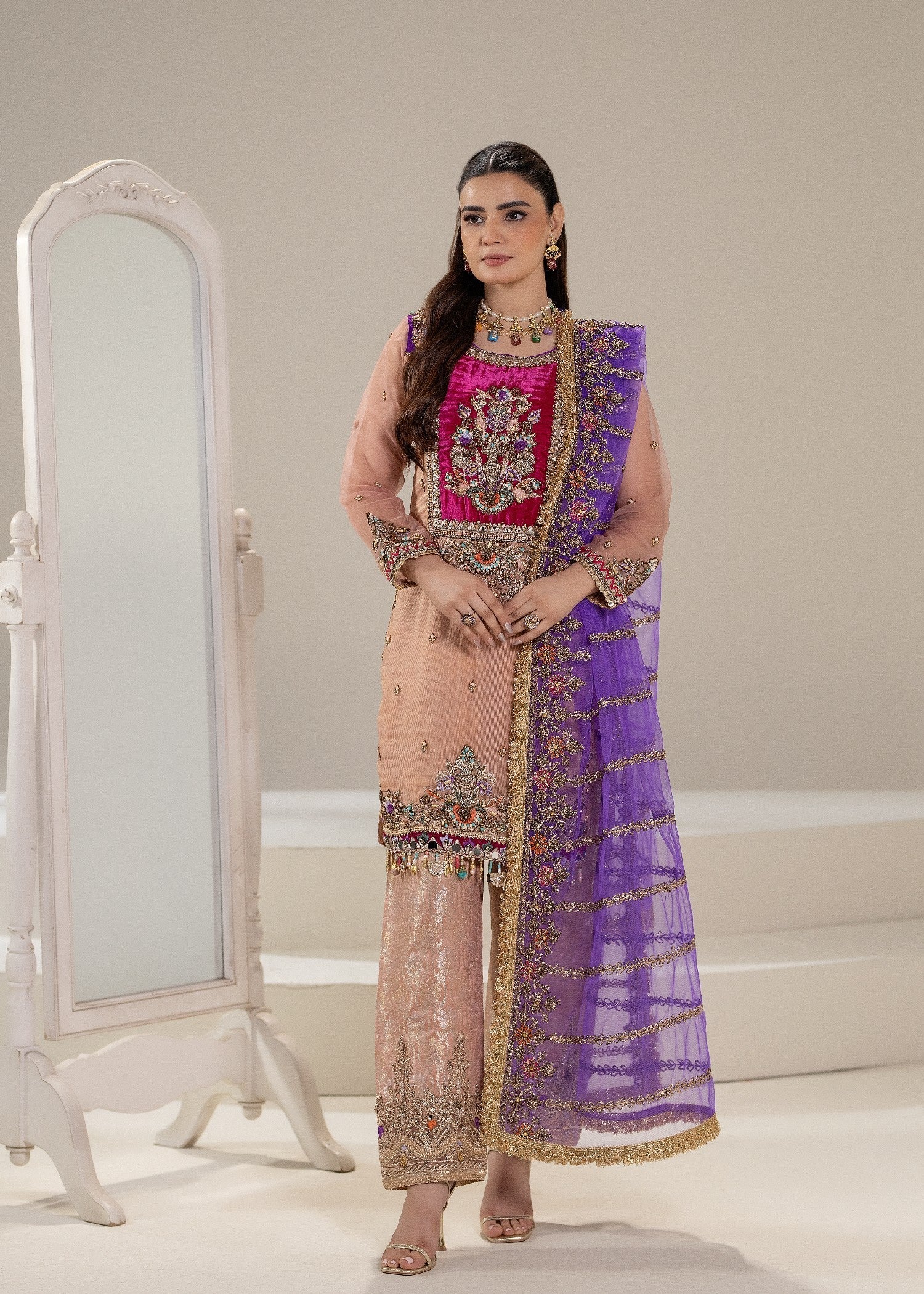 KB By Zufiqar Malik Z-306 Pink