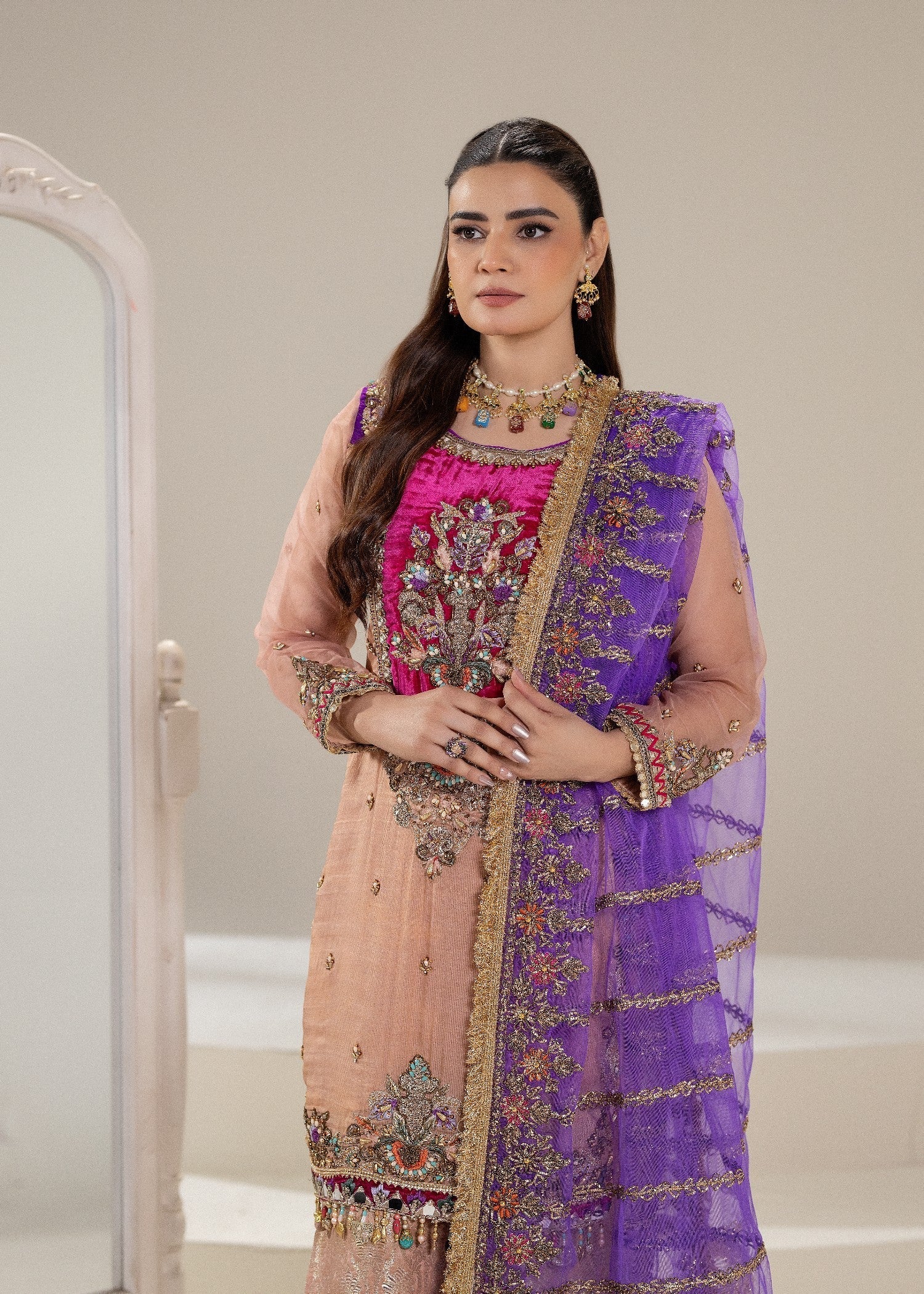KB By Zufiqar Malik Z-306 Pink