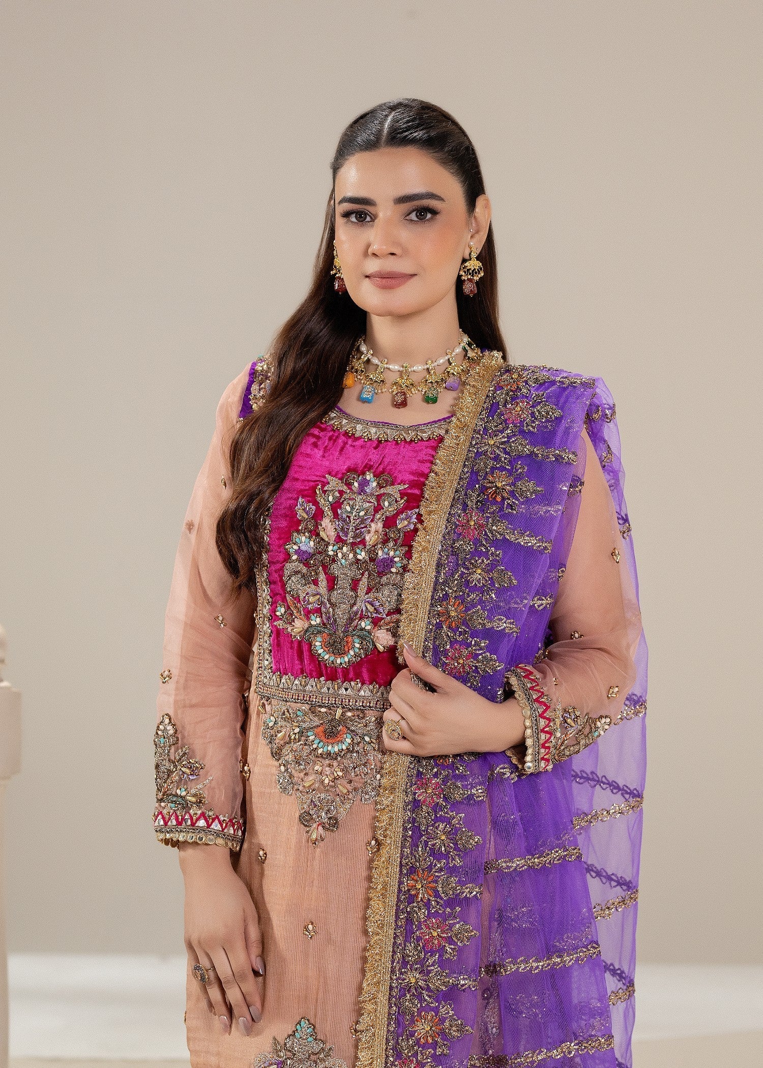 KB By Zufiqar Malik Z-306 Pink