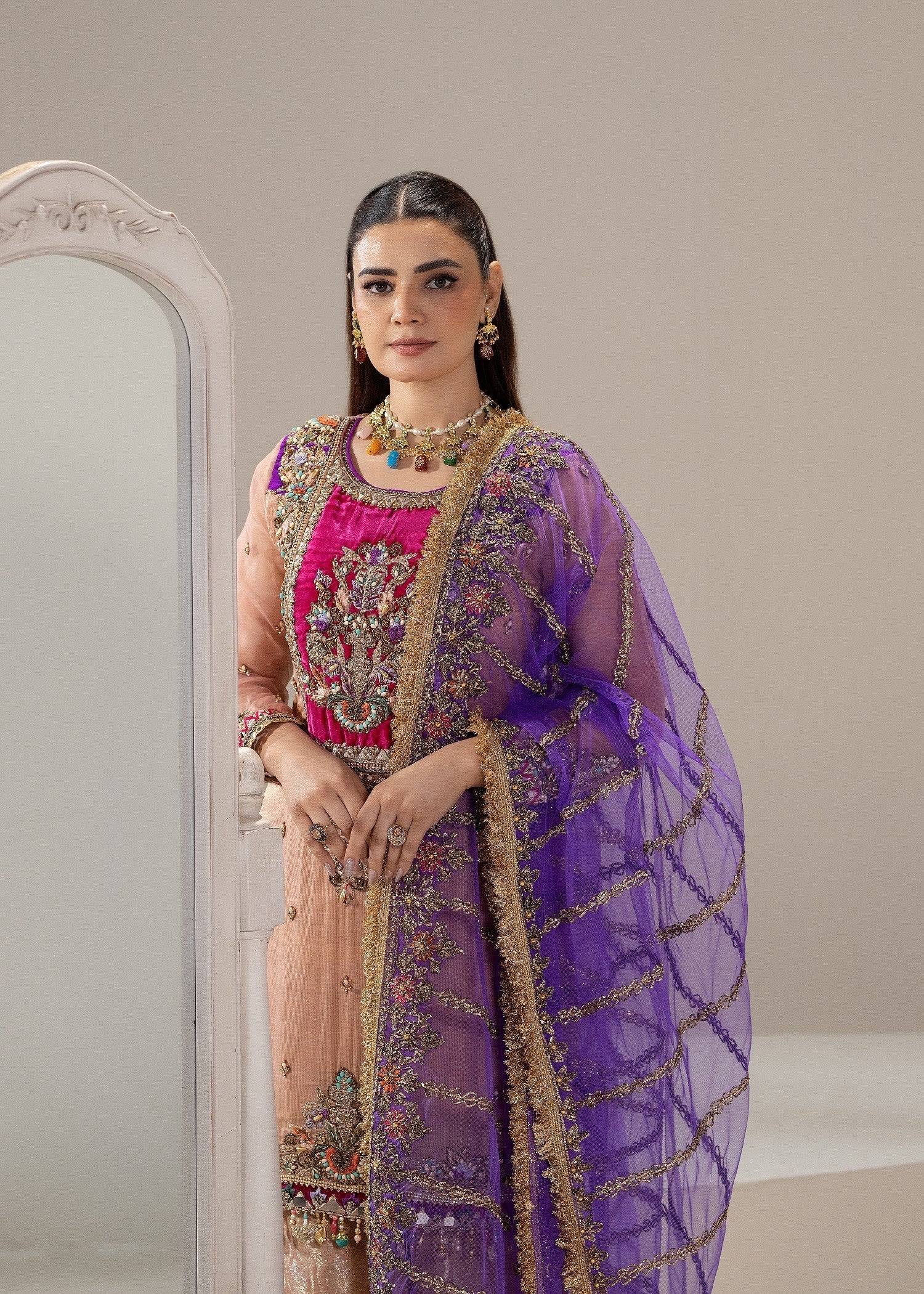 KB By Zufiqar Malik Z-306 Pink