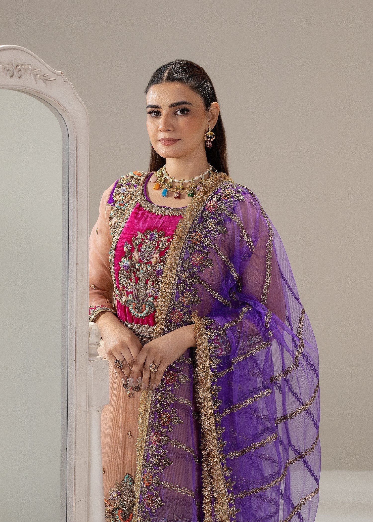 KB By Zufiqar Malik Z-306 Pink