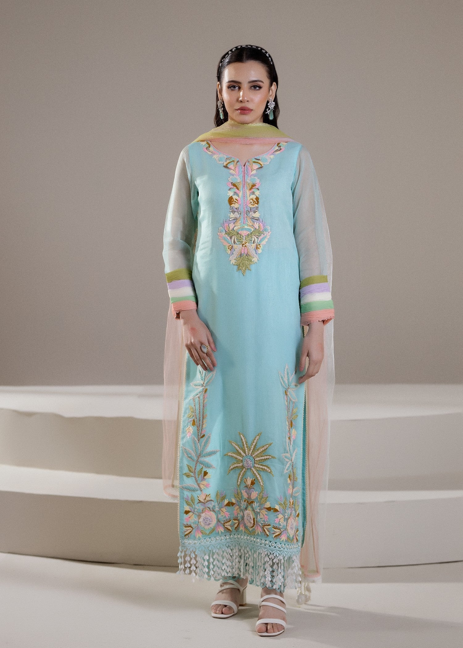 KB By Zufiqar Malik M-108 Cyan