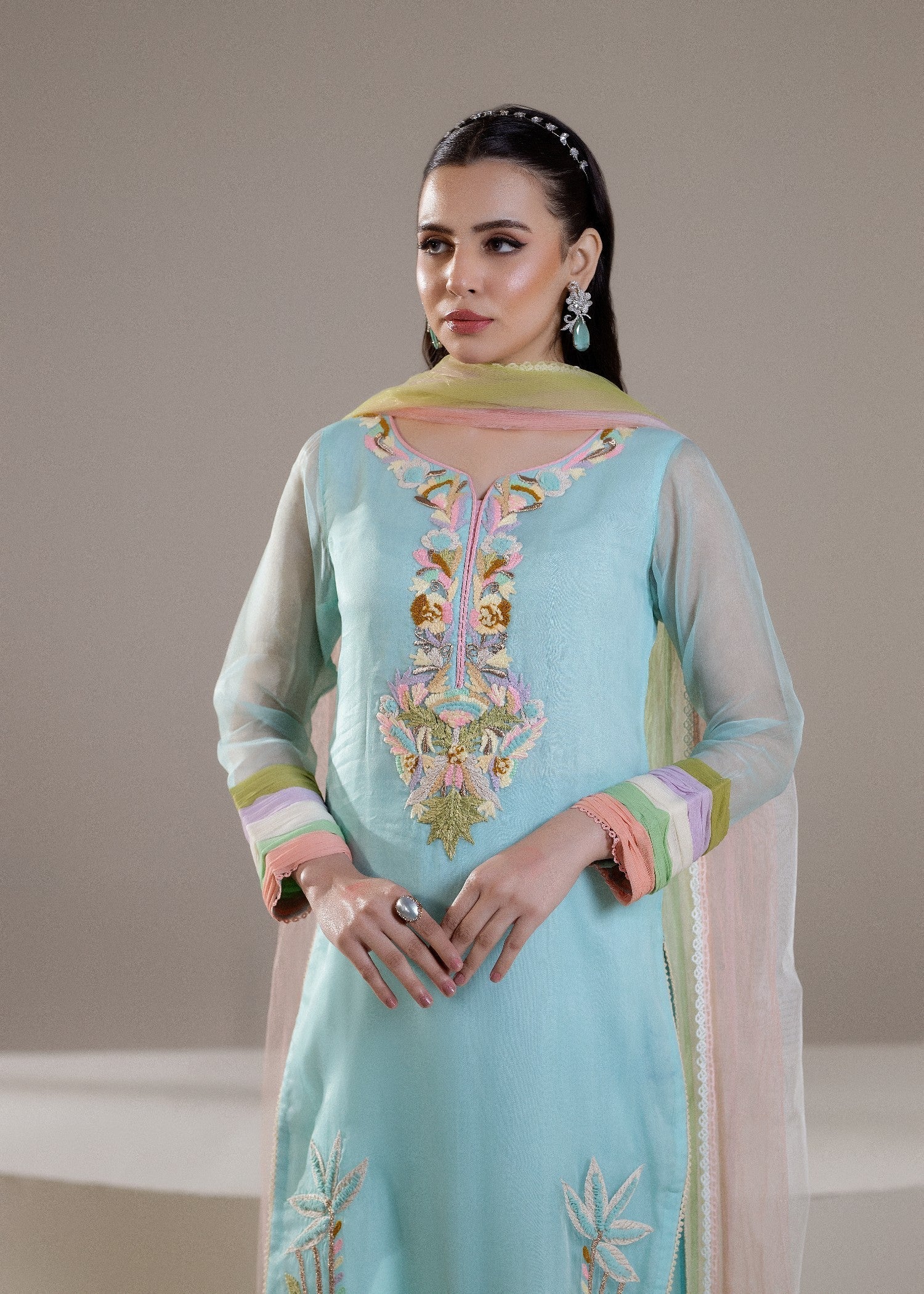 KB By Zufiqar Malik M-108 Cyan