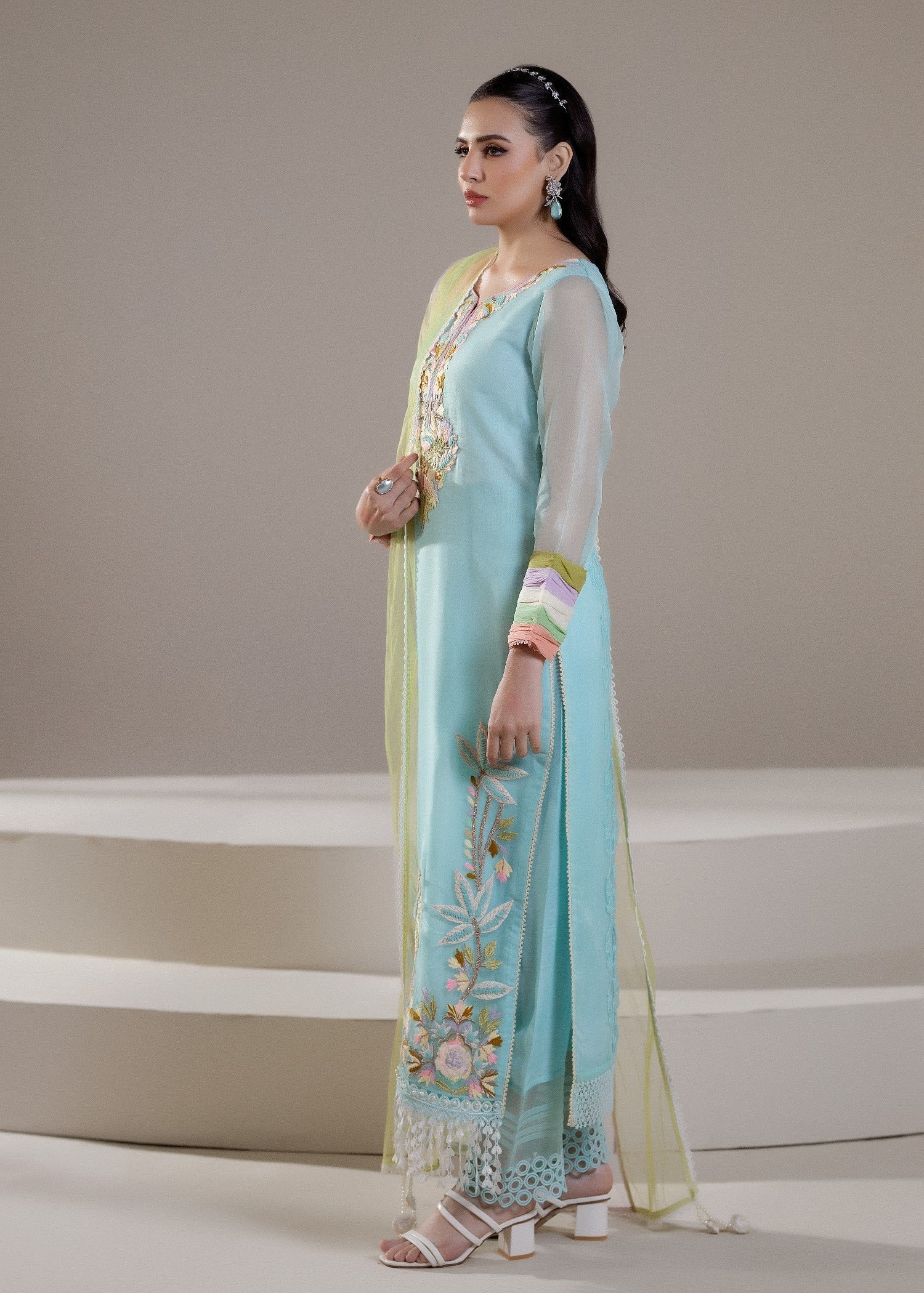KB By Zufiqar Malik M-108 Cyan