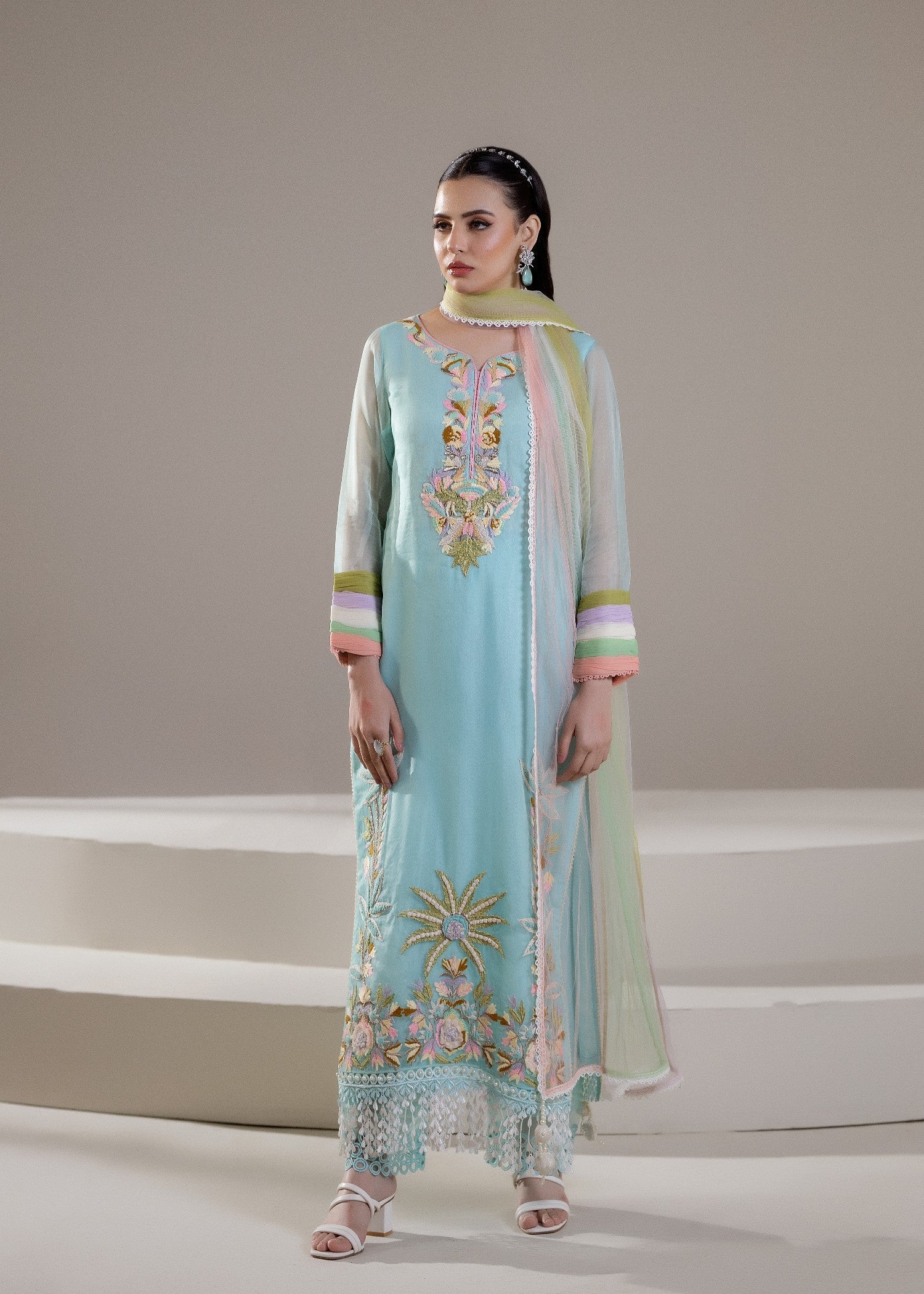 KB By Zufiqar Malik M-108 Cyan