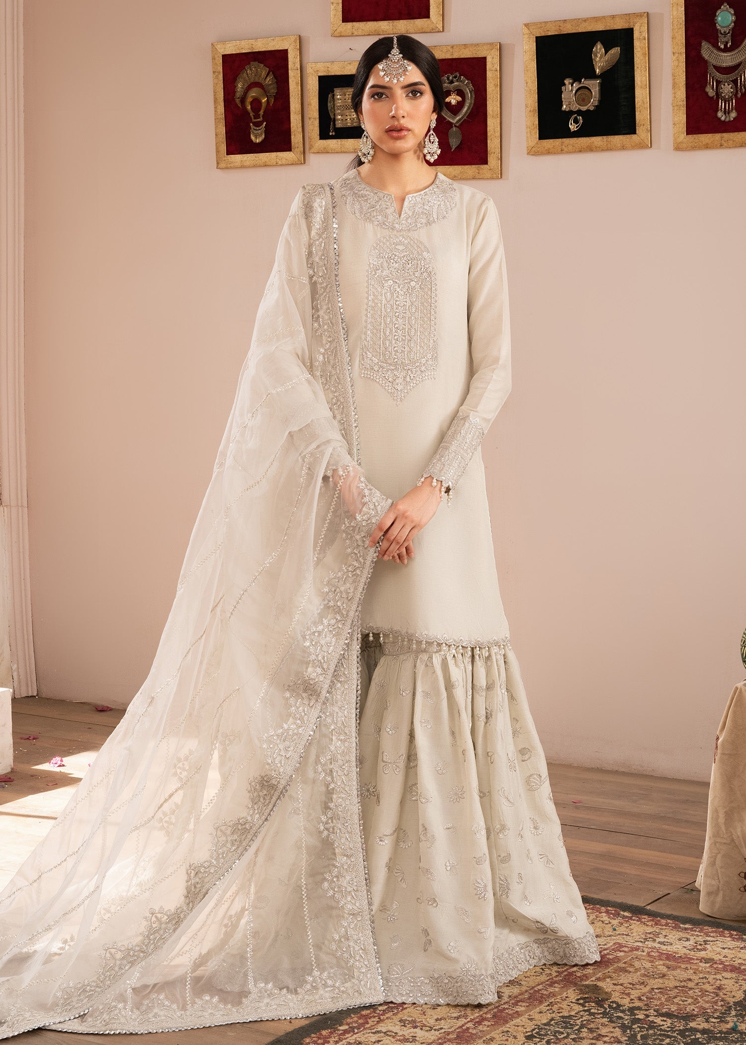 Rang-e-Haya Marrisa (Off-White)