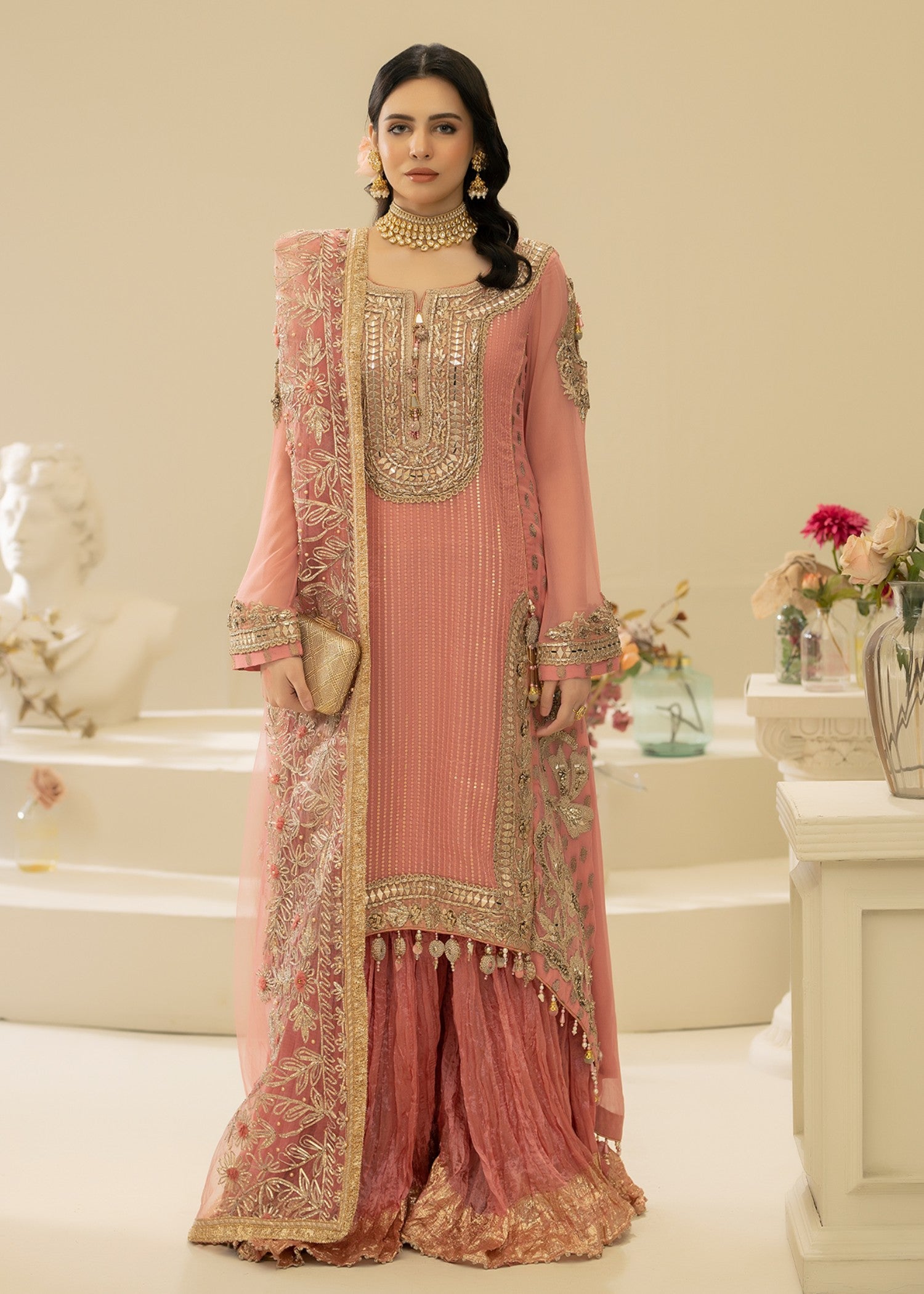 KB By Zufiqar Malik M-109 Pink