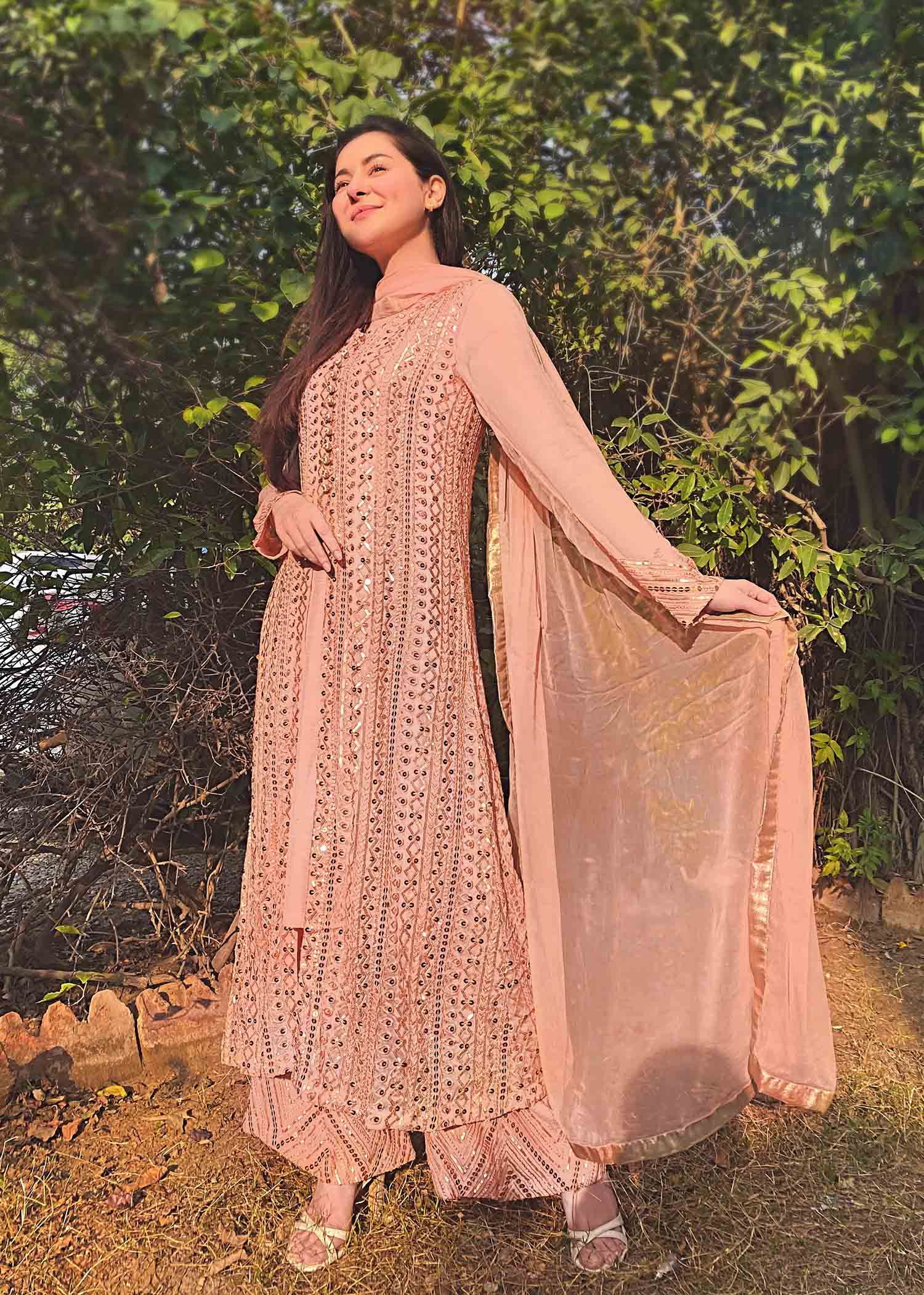 Rang-e-Haya Ufaq / Light Peach