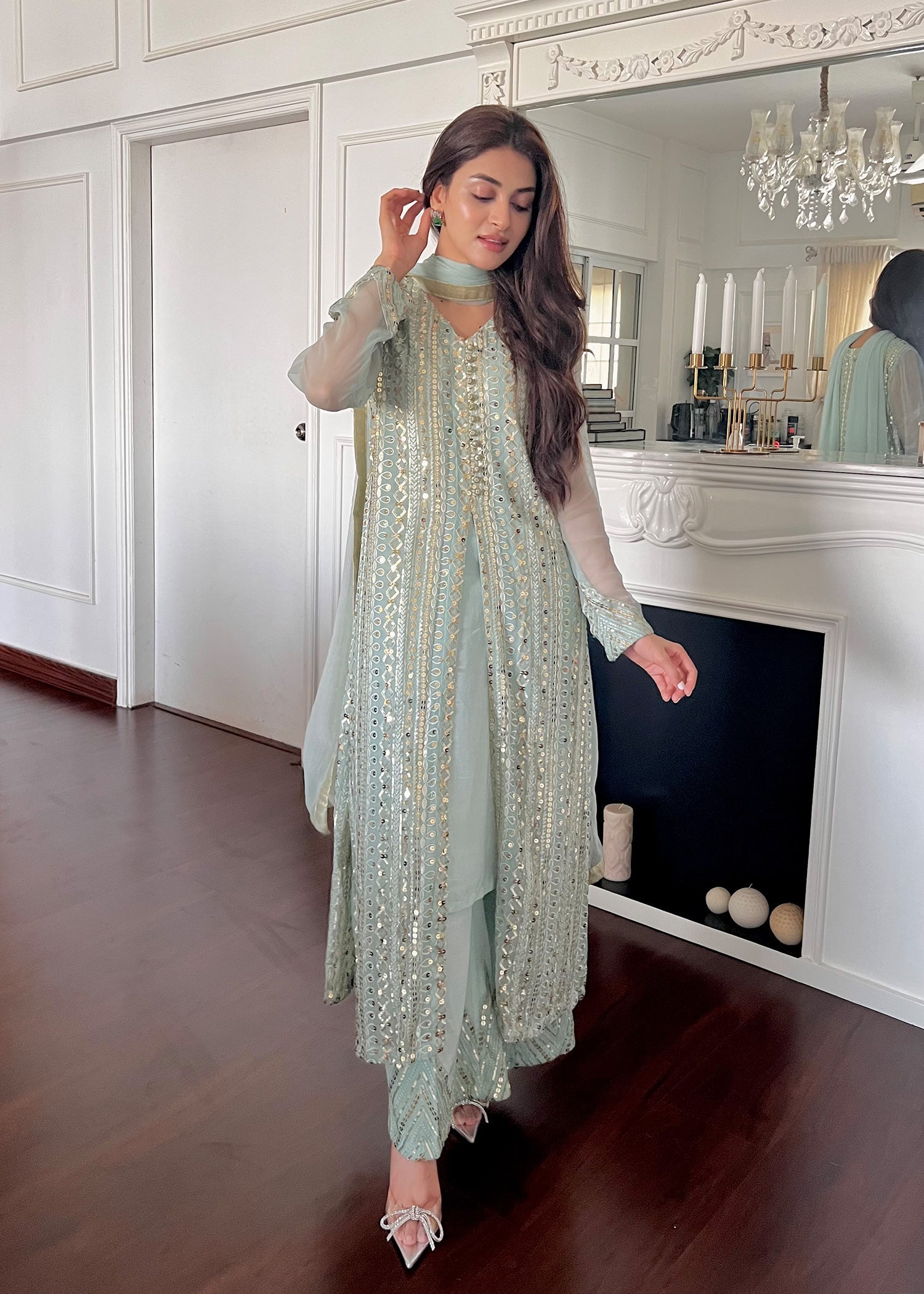 Rang-e-Haya Ufaq/Ice Blue