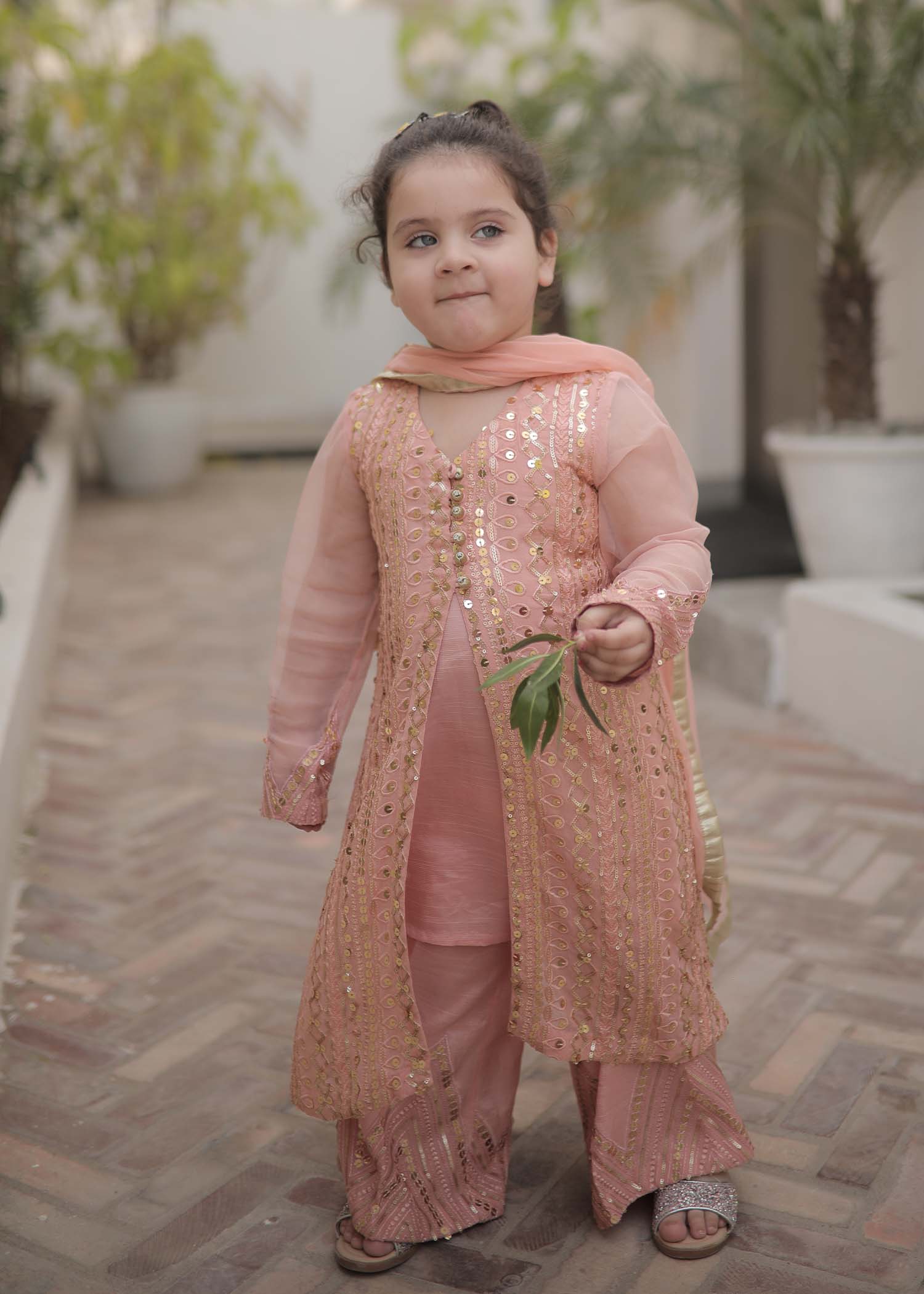 Rang-e-Haya Ufaq Kids/ Light Peach