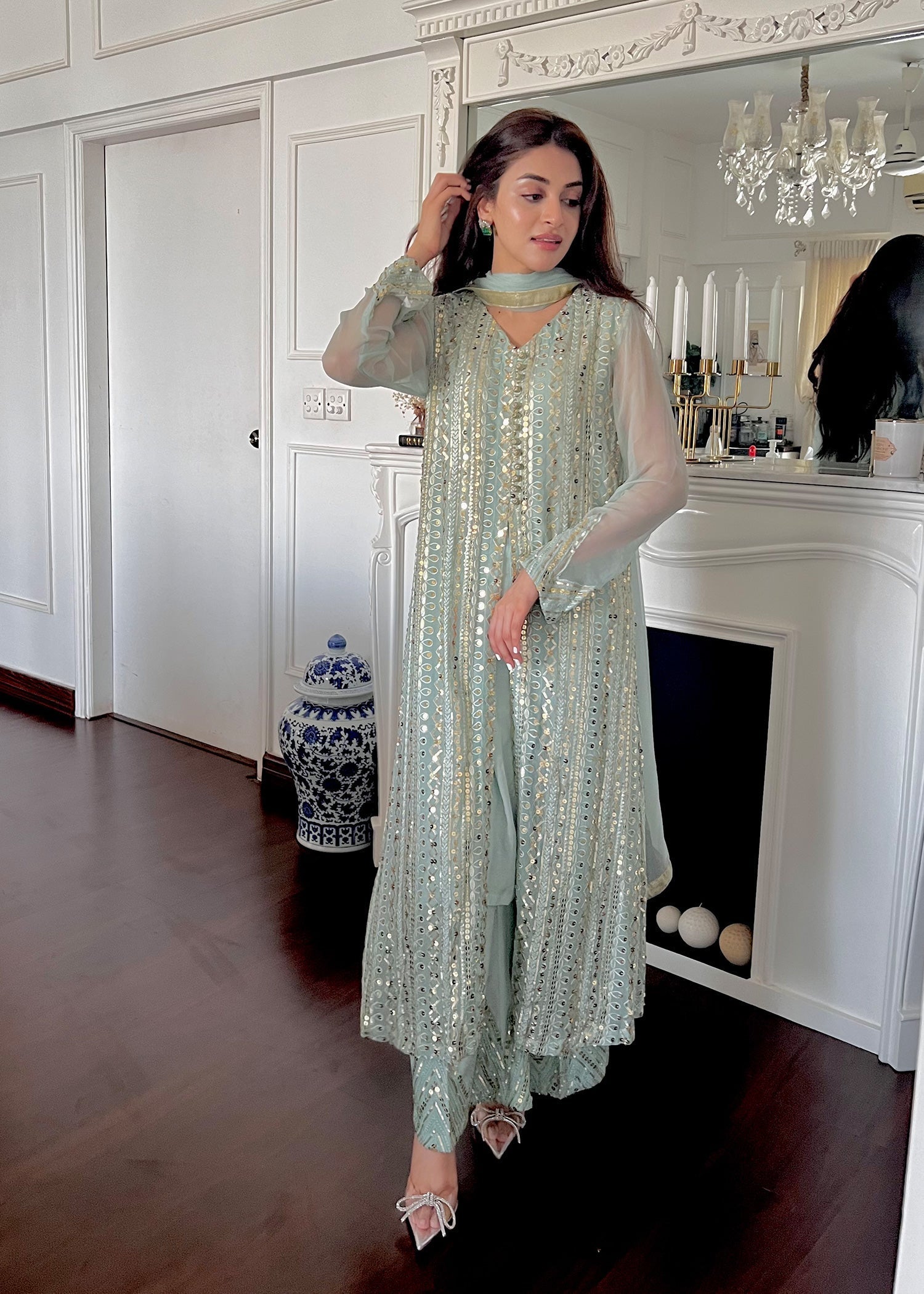 Rang-e-Haya Ufaq/Ice Blue