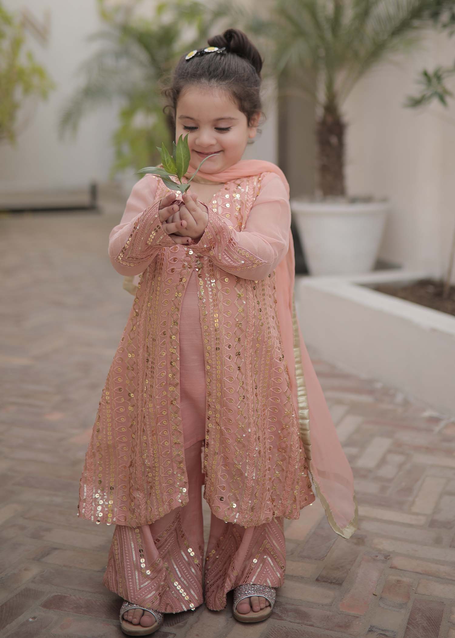 Rang-e-Haya Ufaq Kids/ Light Peach