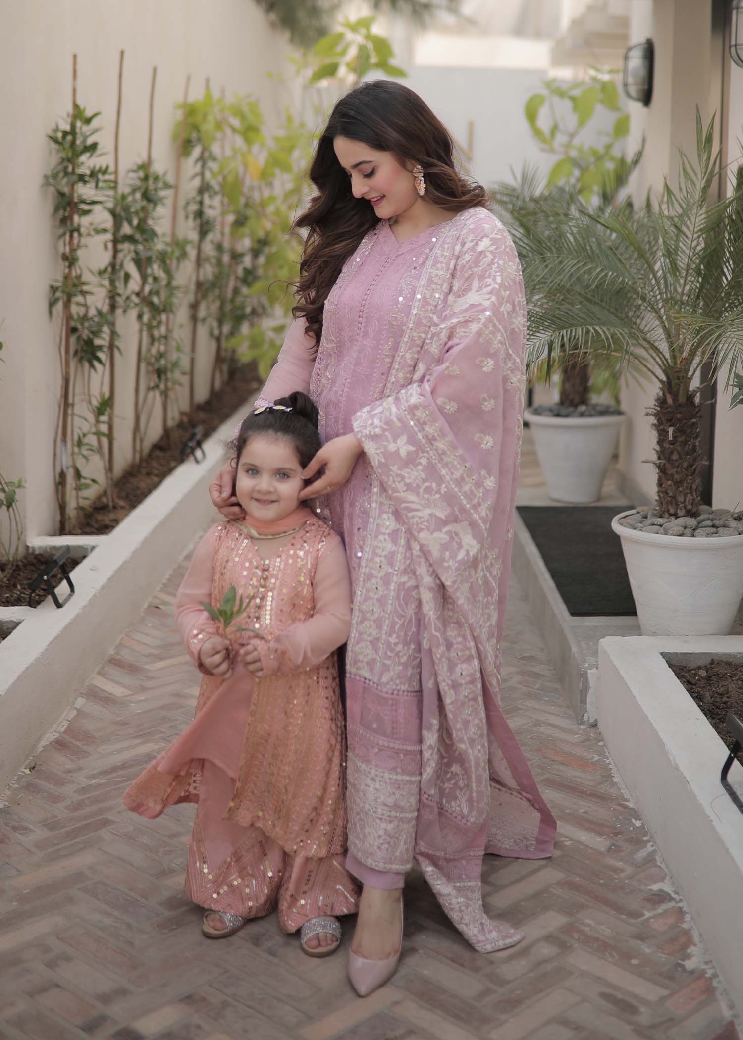Rang-e-Haya Ufaq Kids/ Light Peach