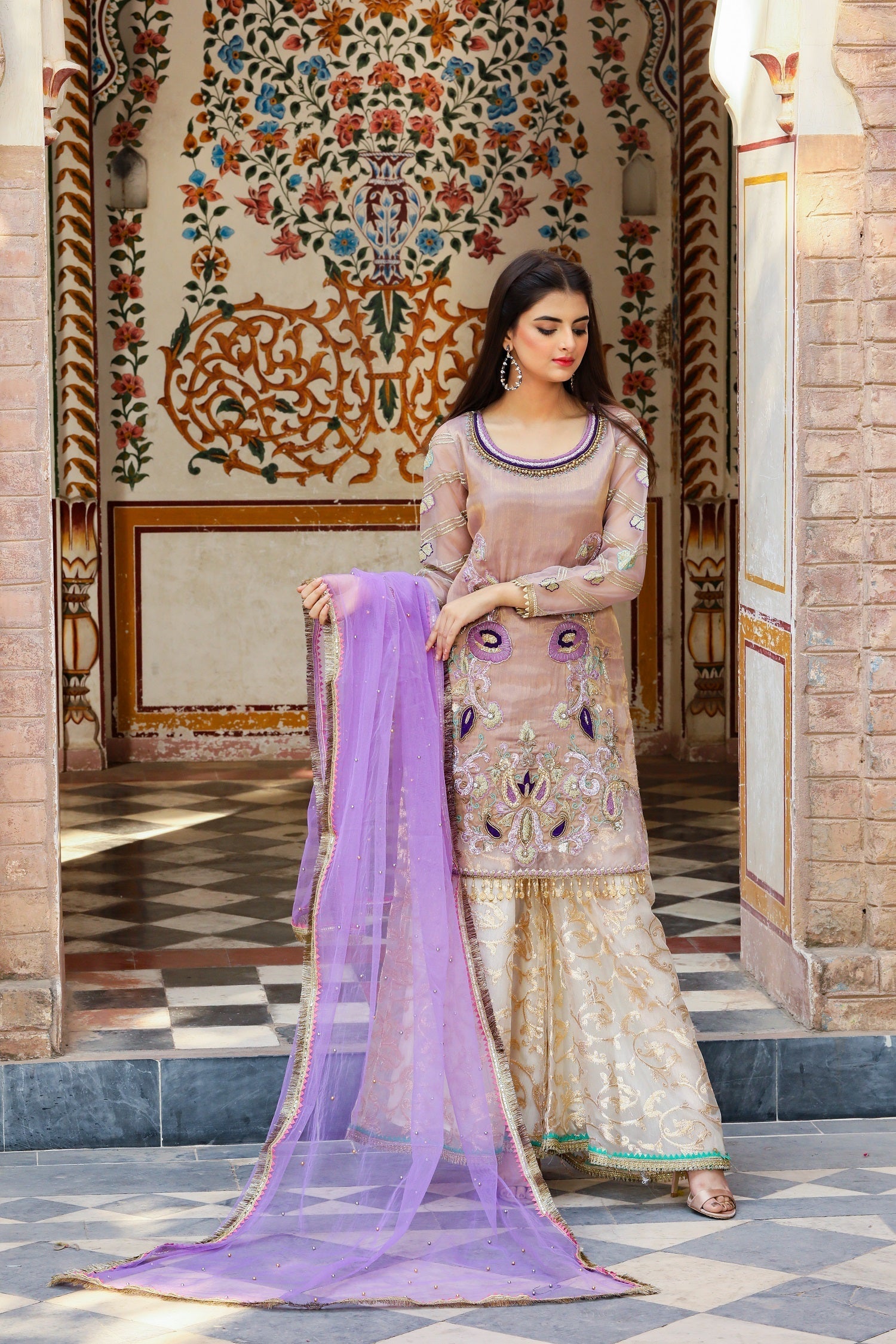 KB By Zufiqar Malik Khuda Baksh Creations - Z-221 Lavender