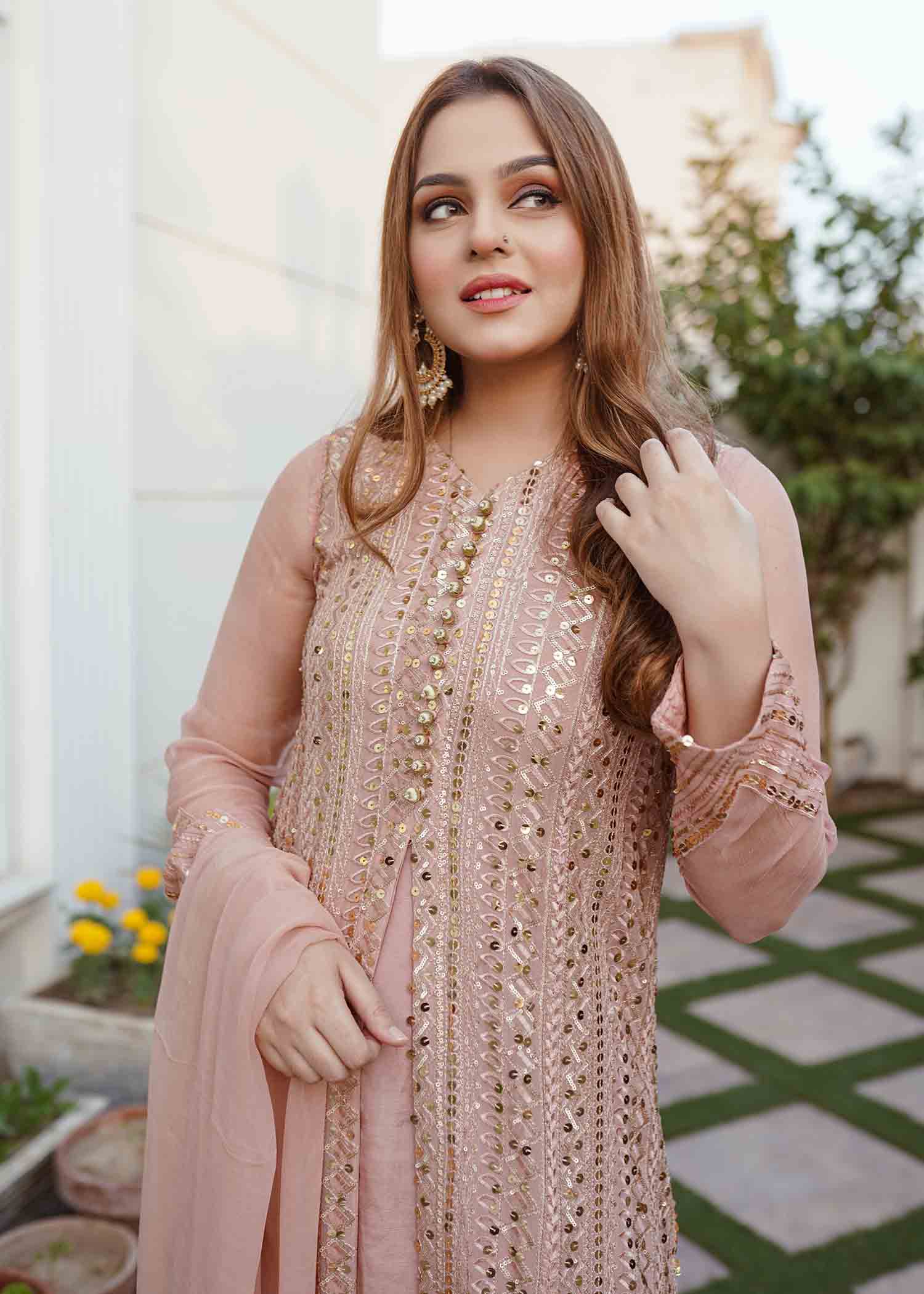 Rang-e-Haya Ufaq / Light Peach