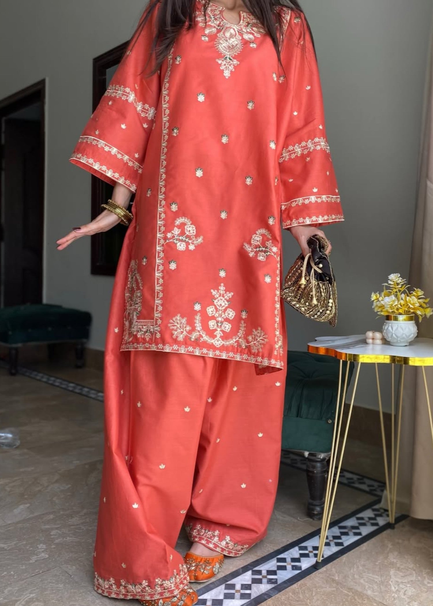 Tehzeeb Libas JANNAT FARSHI 2PC