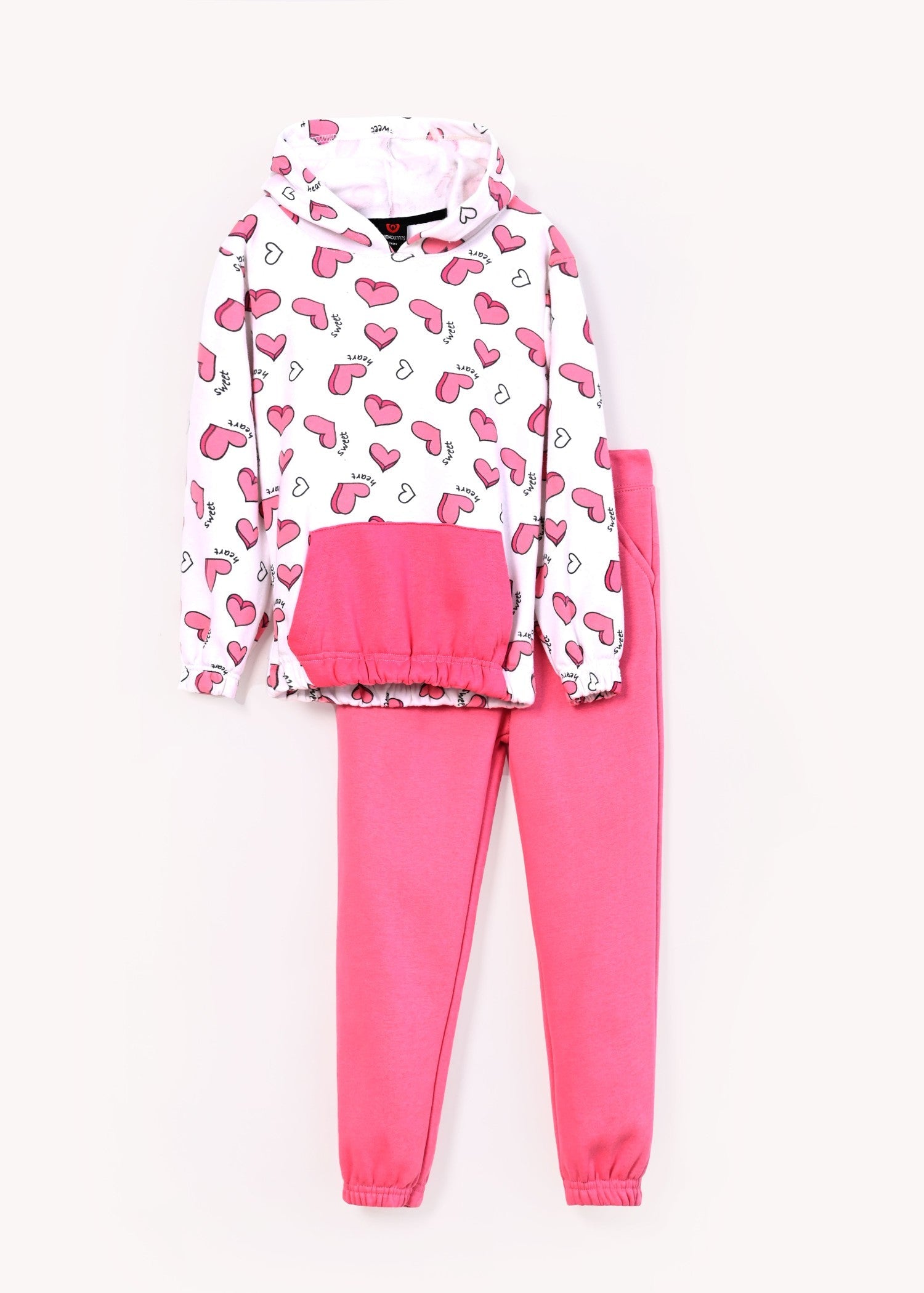 GIRLS-HEART-PRINTED-KANGAROO-POCKET-FLEECE-SUIT