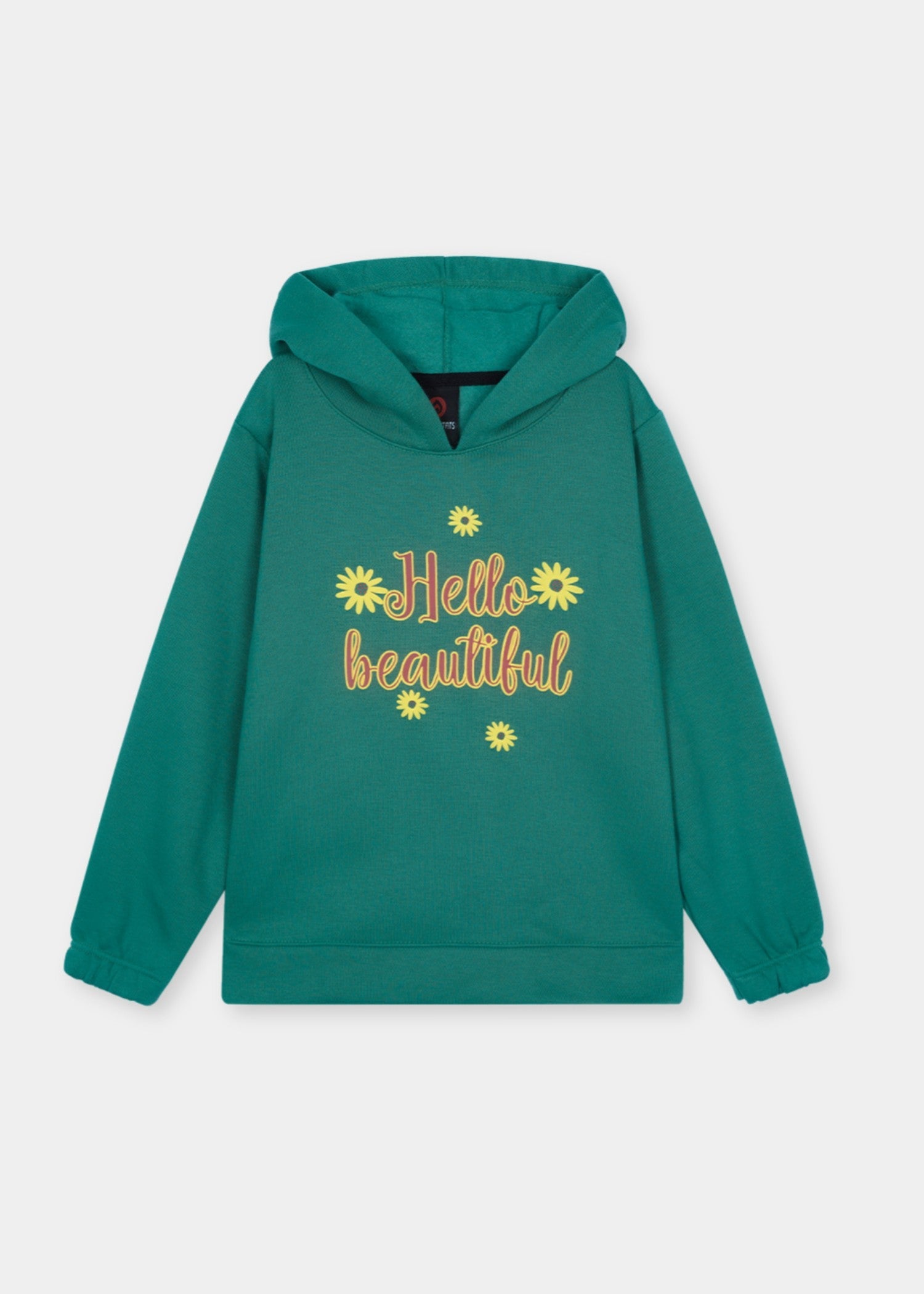 GIRLS-PRINTED-SOFT-COTTON-AQUA-FLEECE-HOODIE