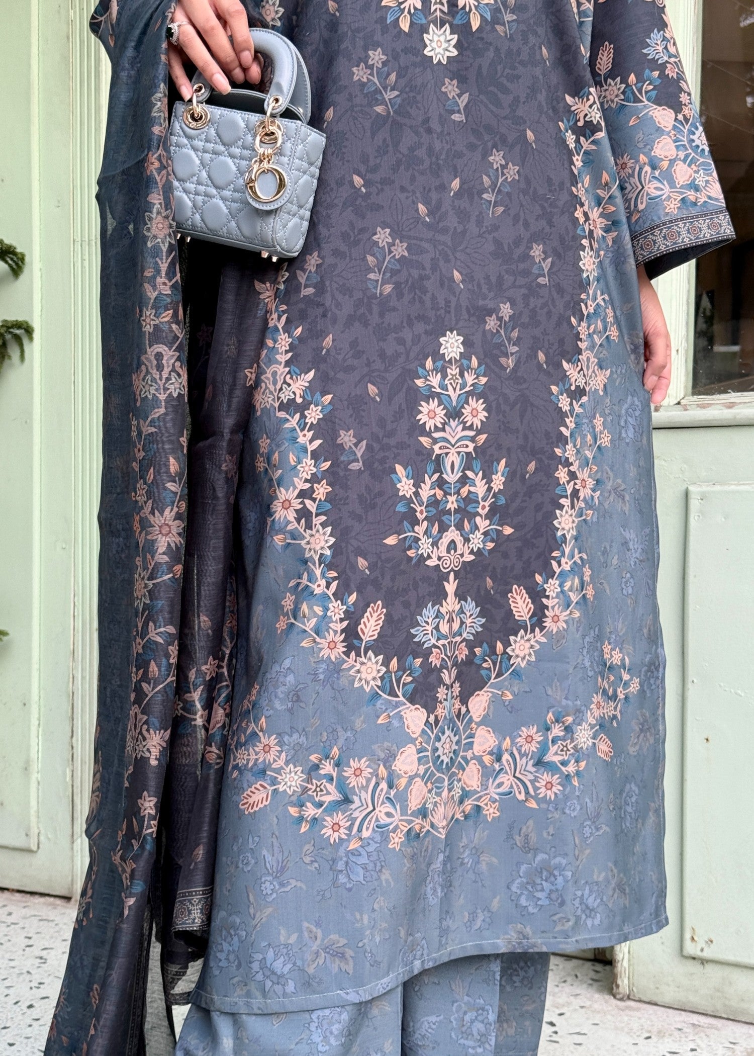 Mohagni GD-11 3PC DULL RAW SILK