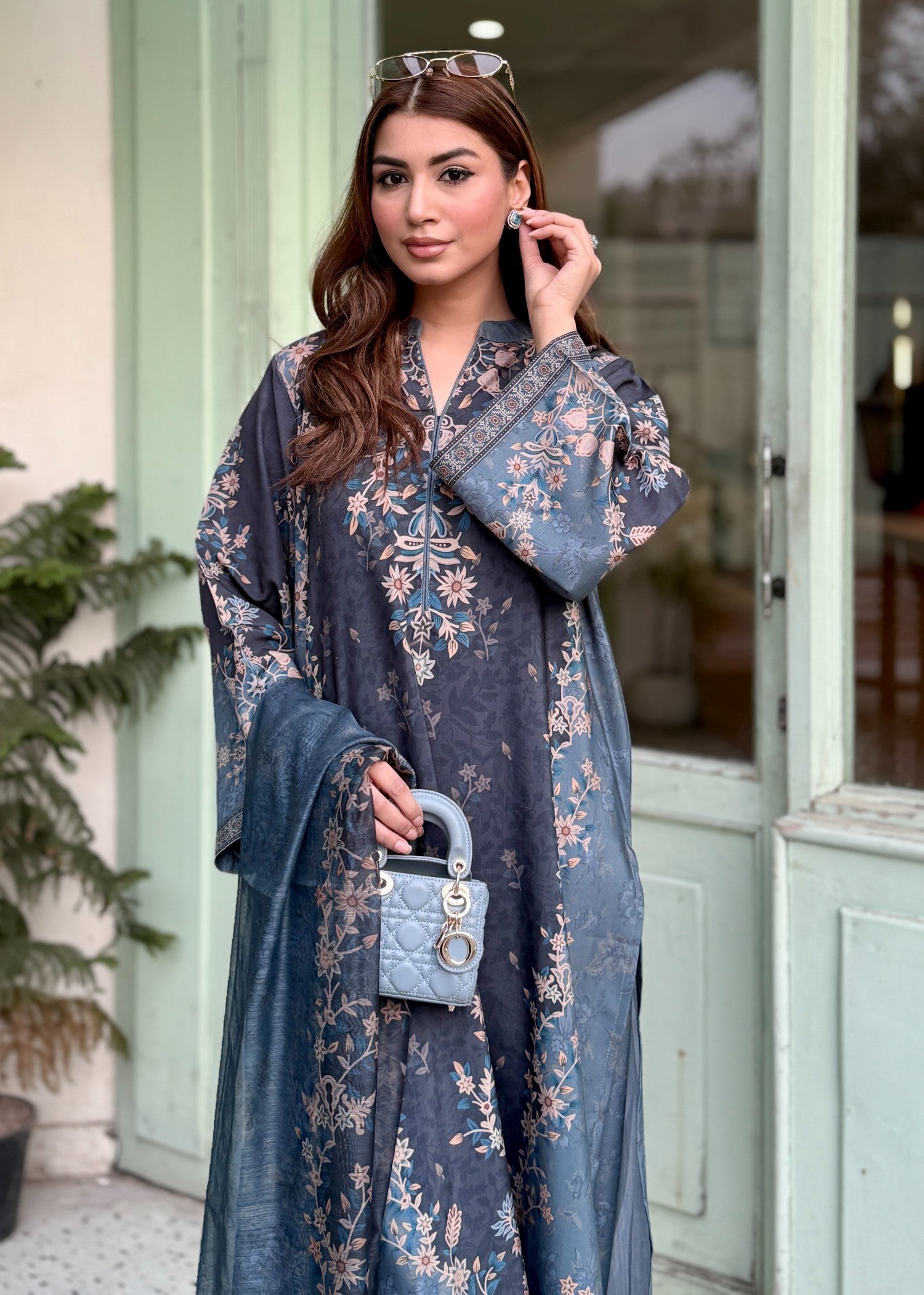 Mohagni GD-11 3PC DULL RAW SILK