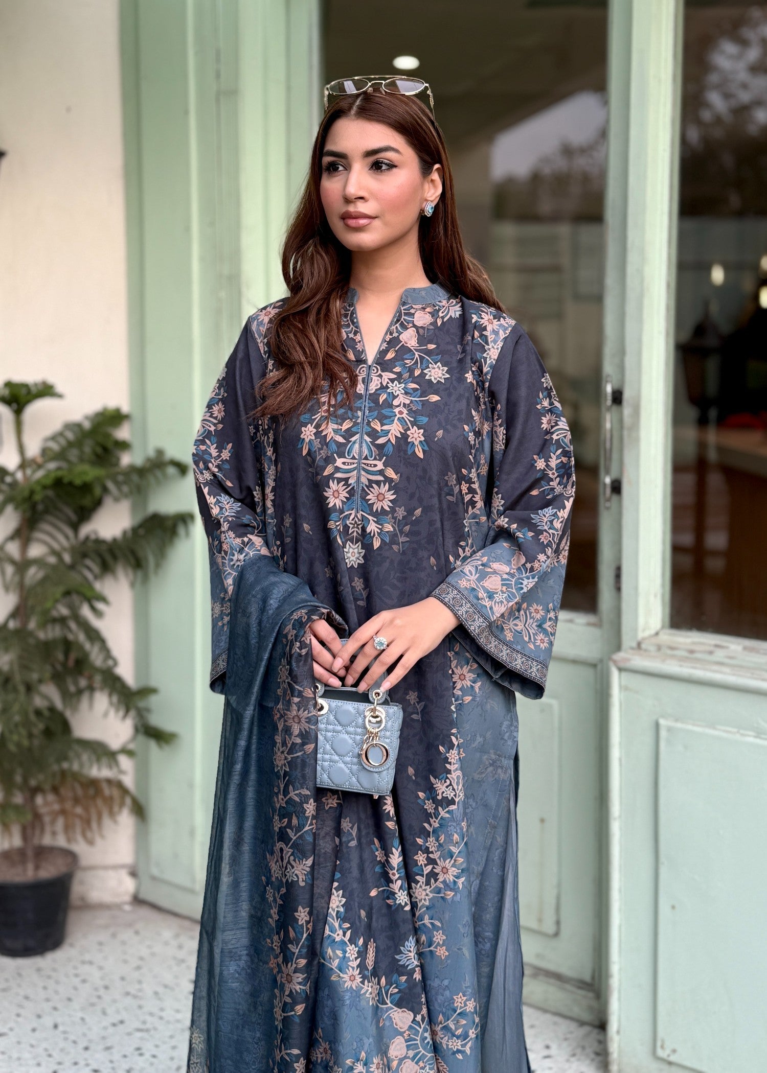 Mohagni GD-11 3PC DULL RAW SILK