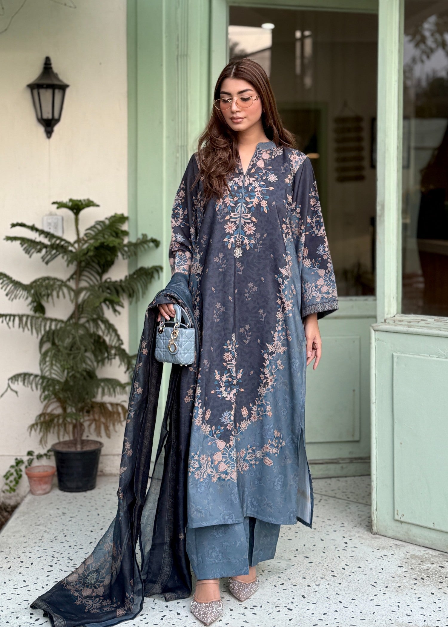 Mohagni GD-11 3PC DULL RAW SILK
