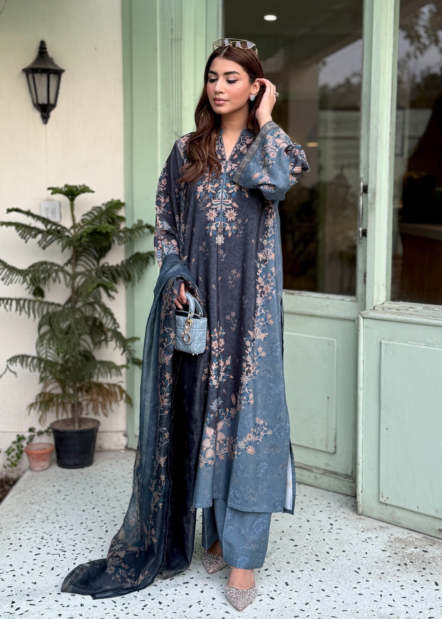 Mohagni GD-11 3PC DULL RAW SILK