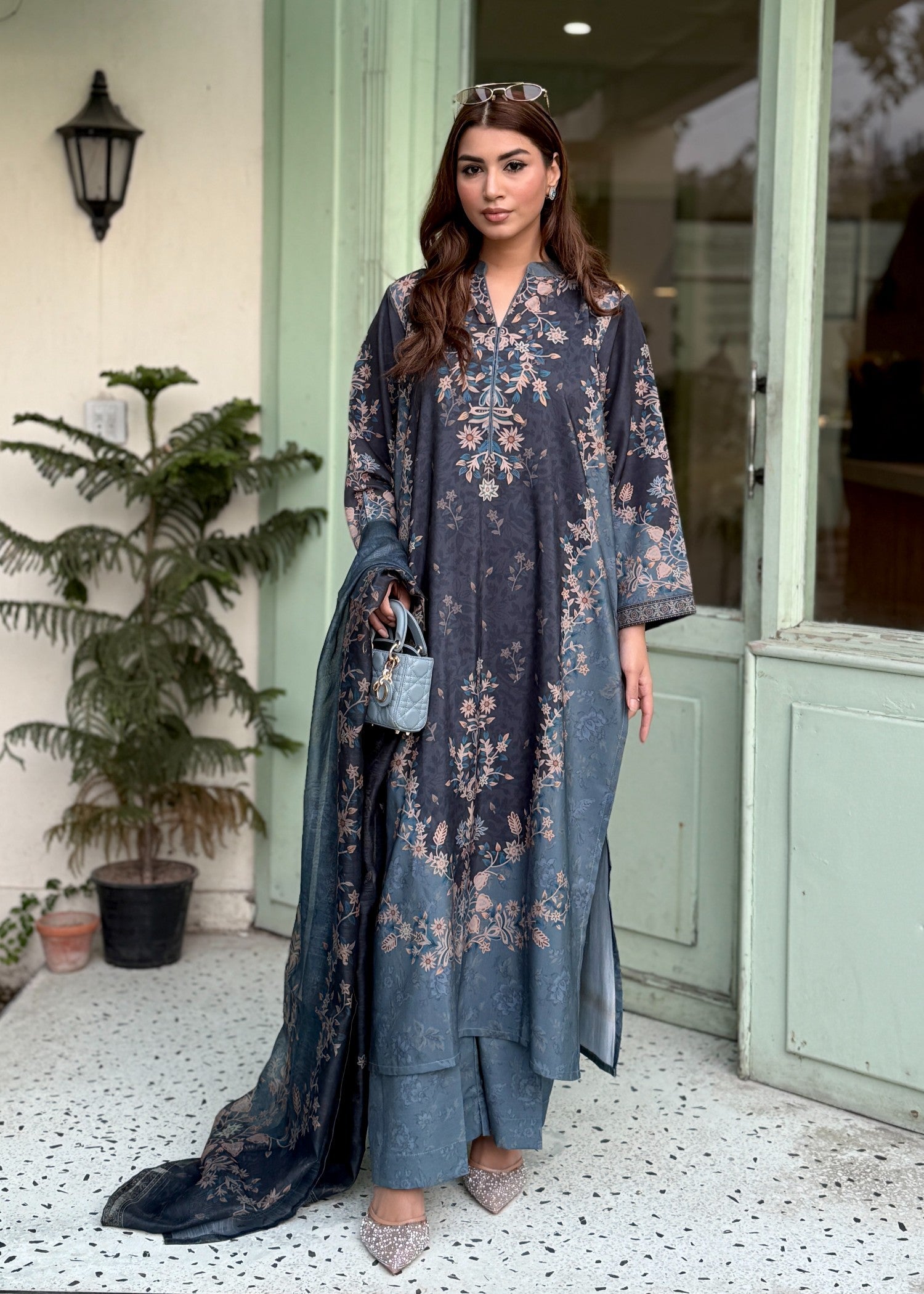 Mohagni GD-11 3PC DULL RAW SILK