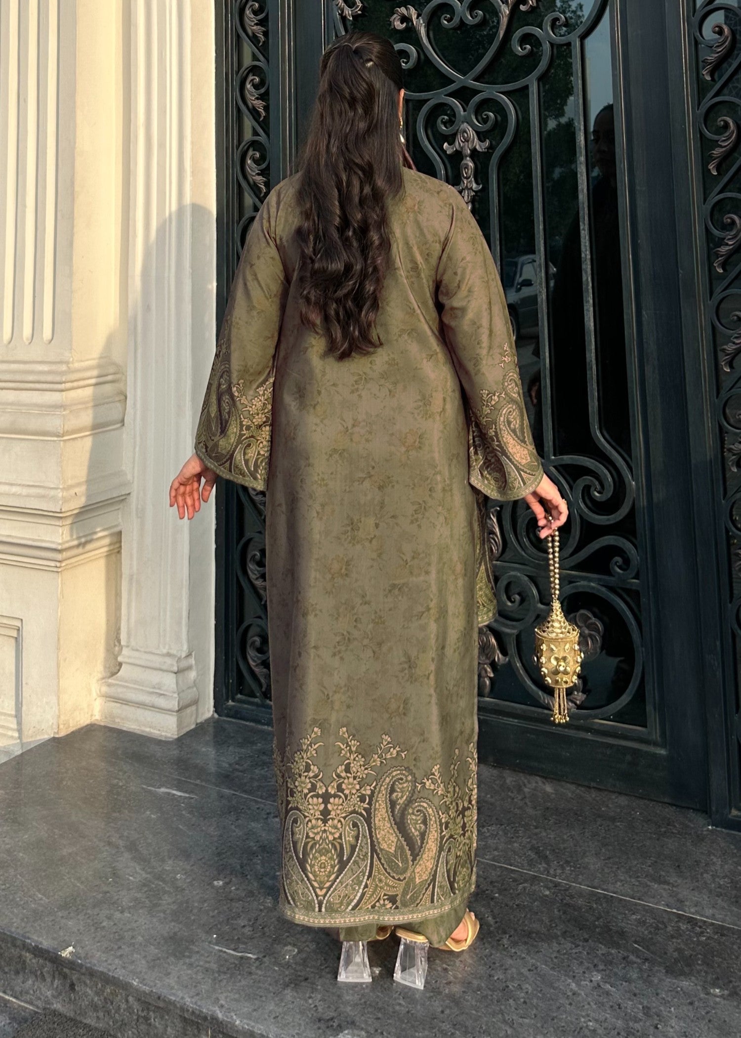 Mohagni GD-06 3PC DULL RAW SILK