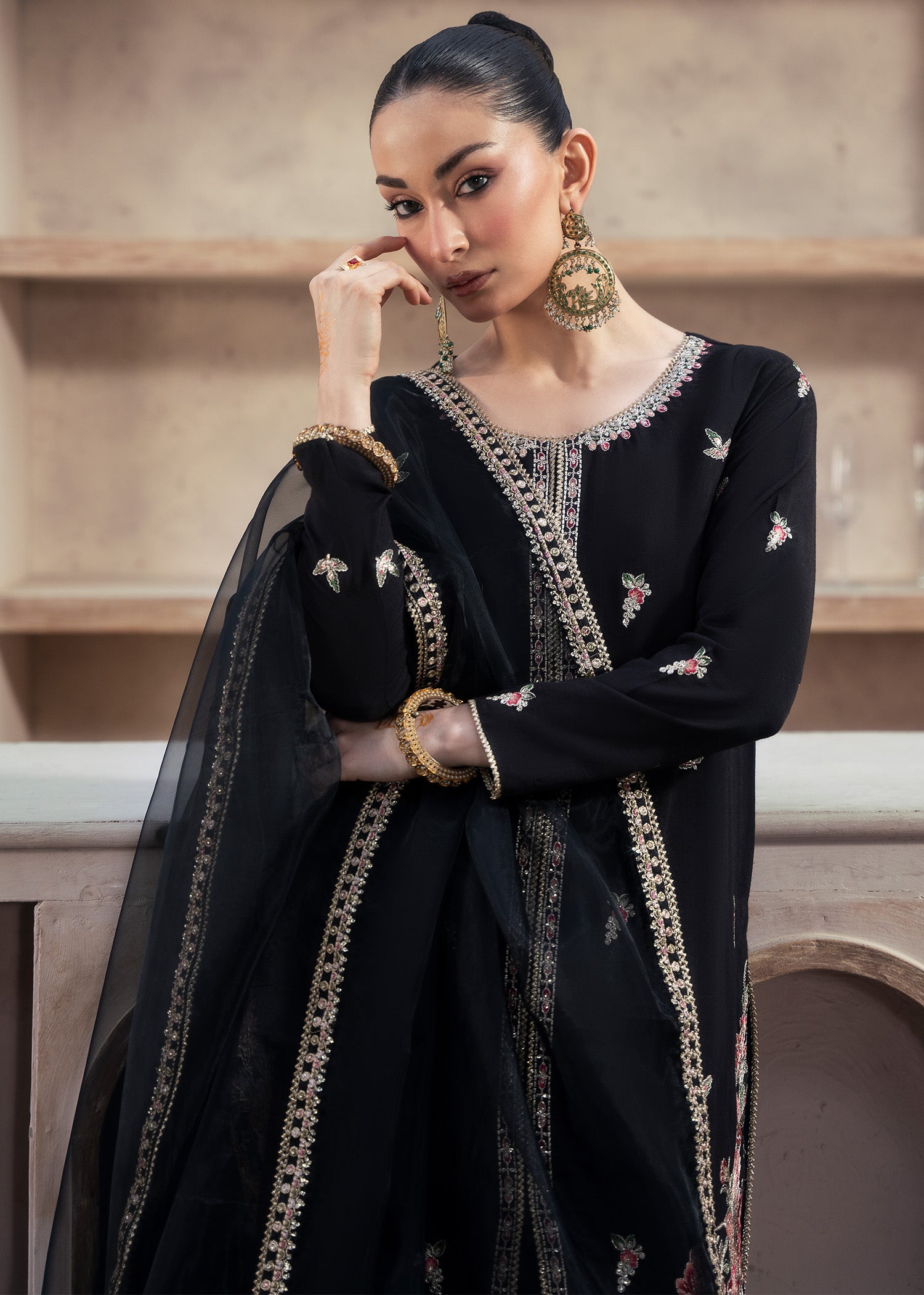 Rang-e-Haya Anamta (Black)