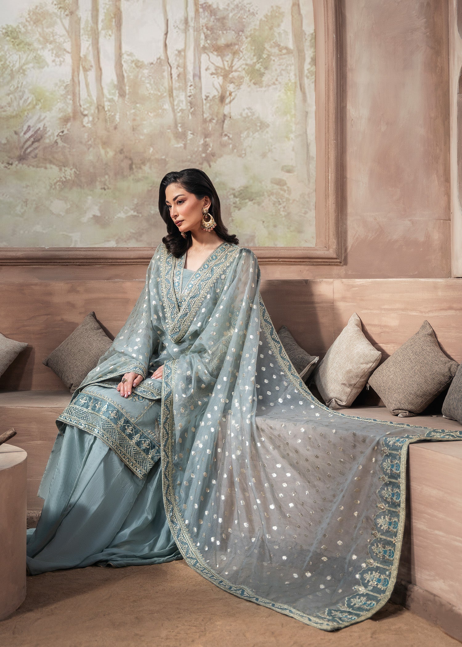 Rang-e-Haya Arussa (Ice Blue)