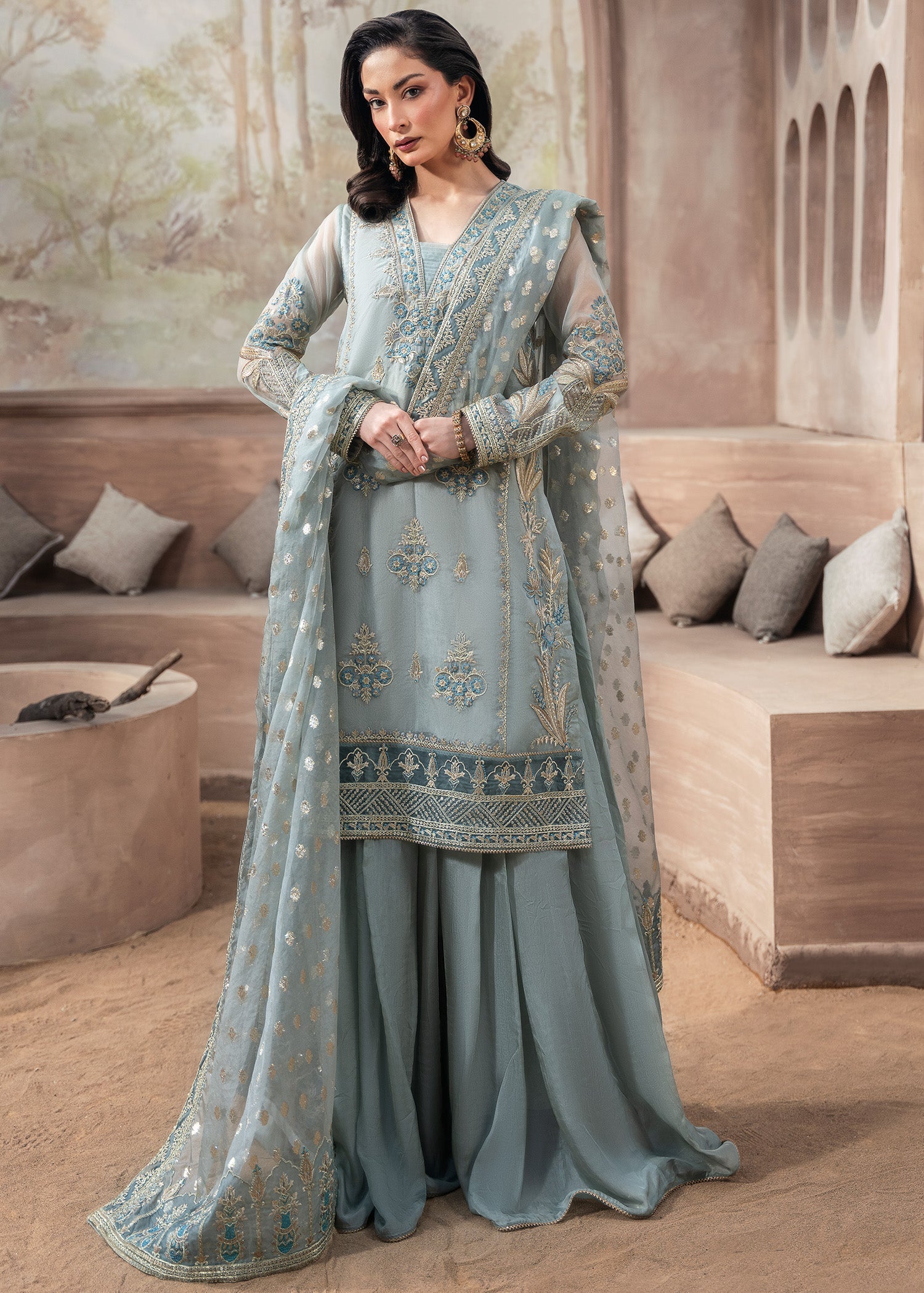 Rang-e-Haya Arussa (Ice Blue)