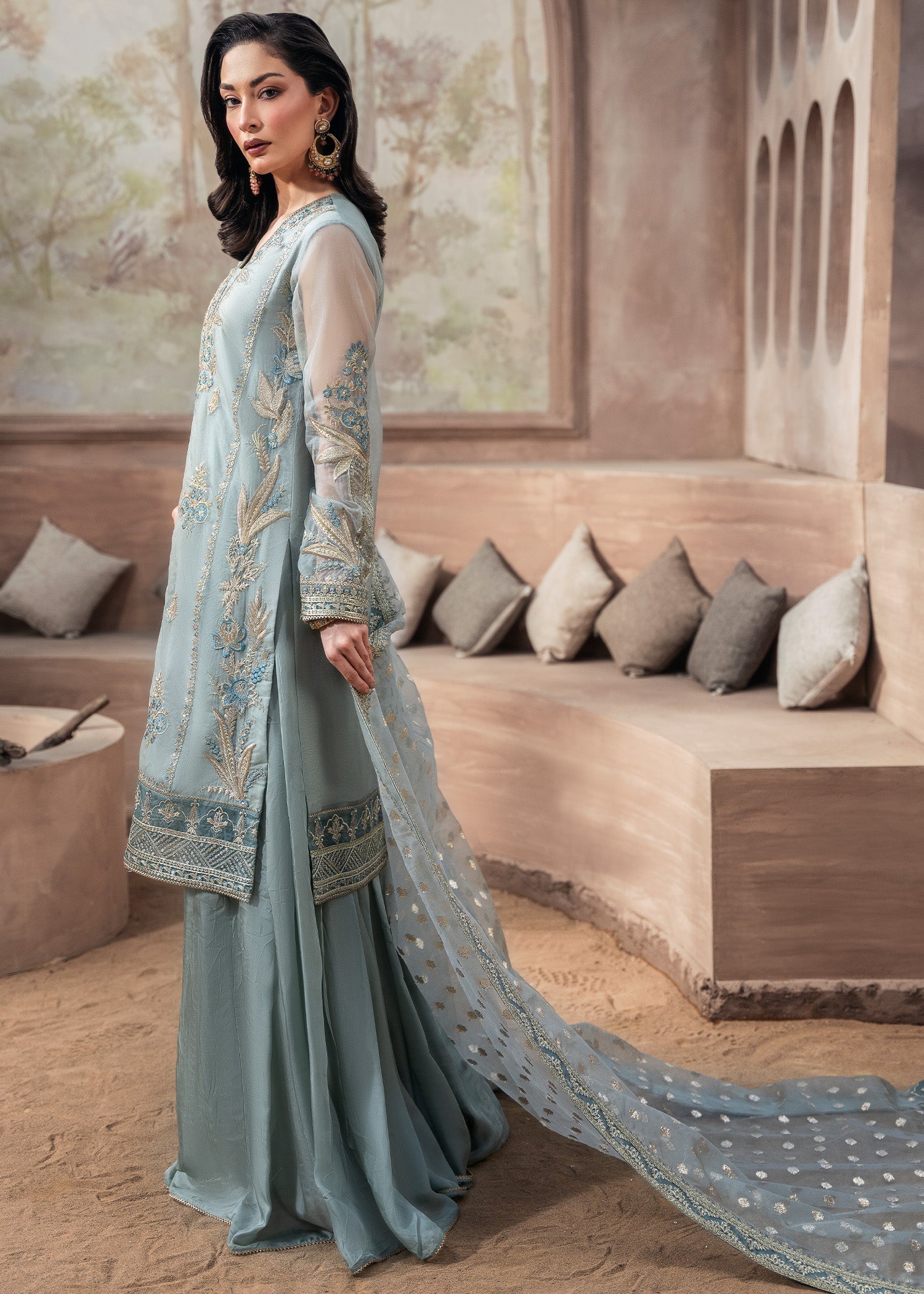 Rang-e-Haya Arussa (Ice Blue)