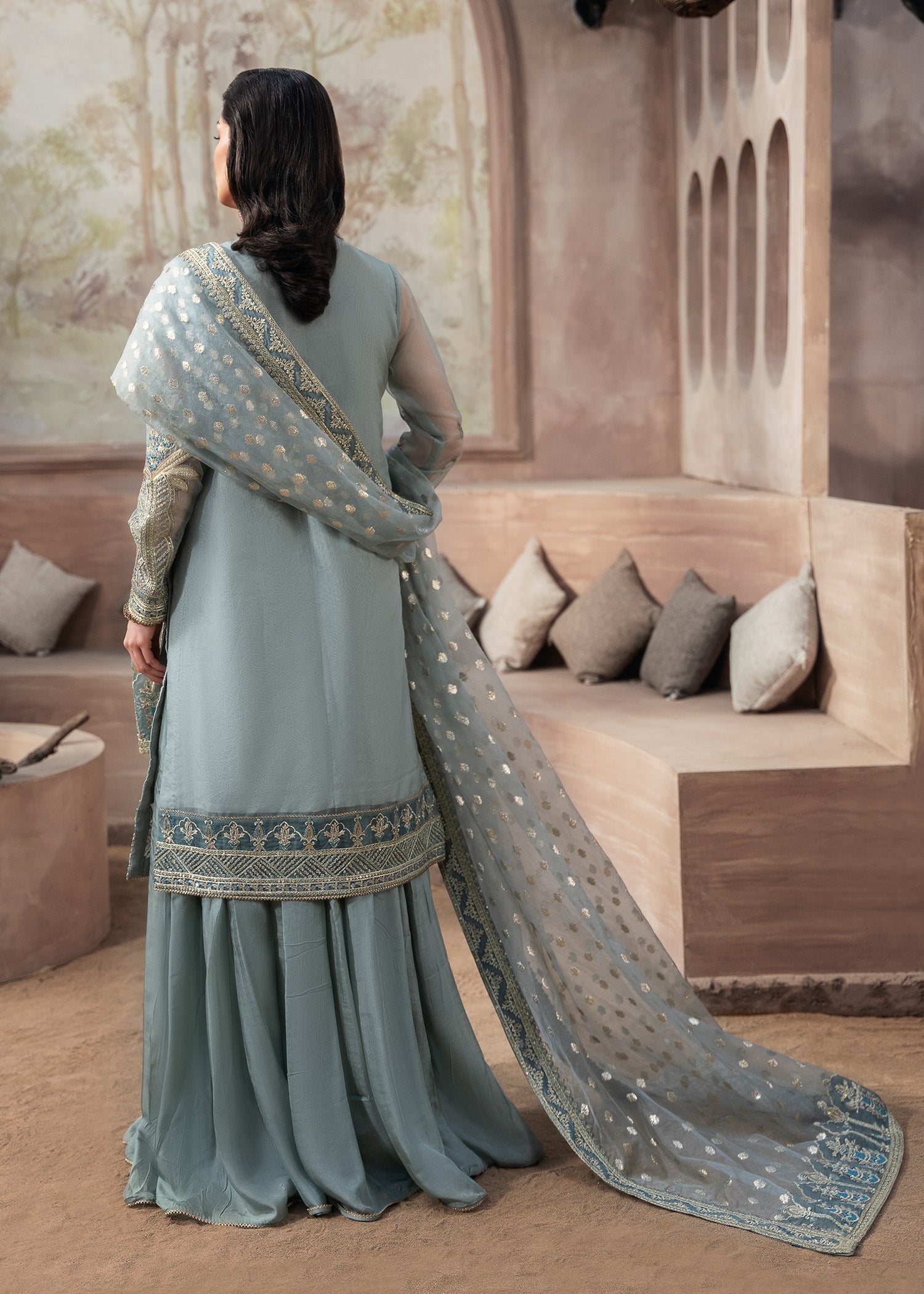 Rang-e-Haya Arussa (Ice Blue)
