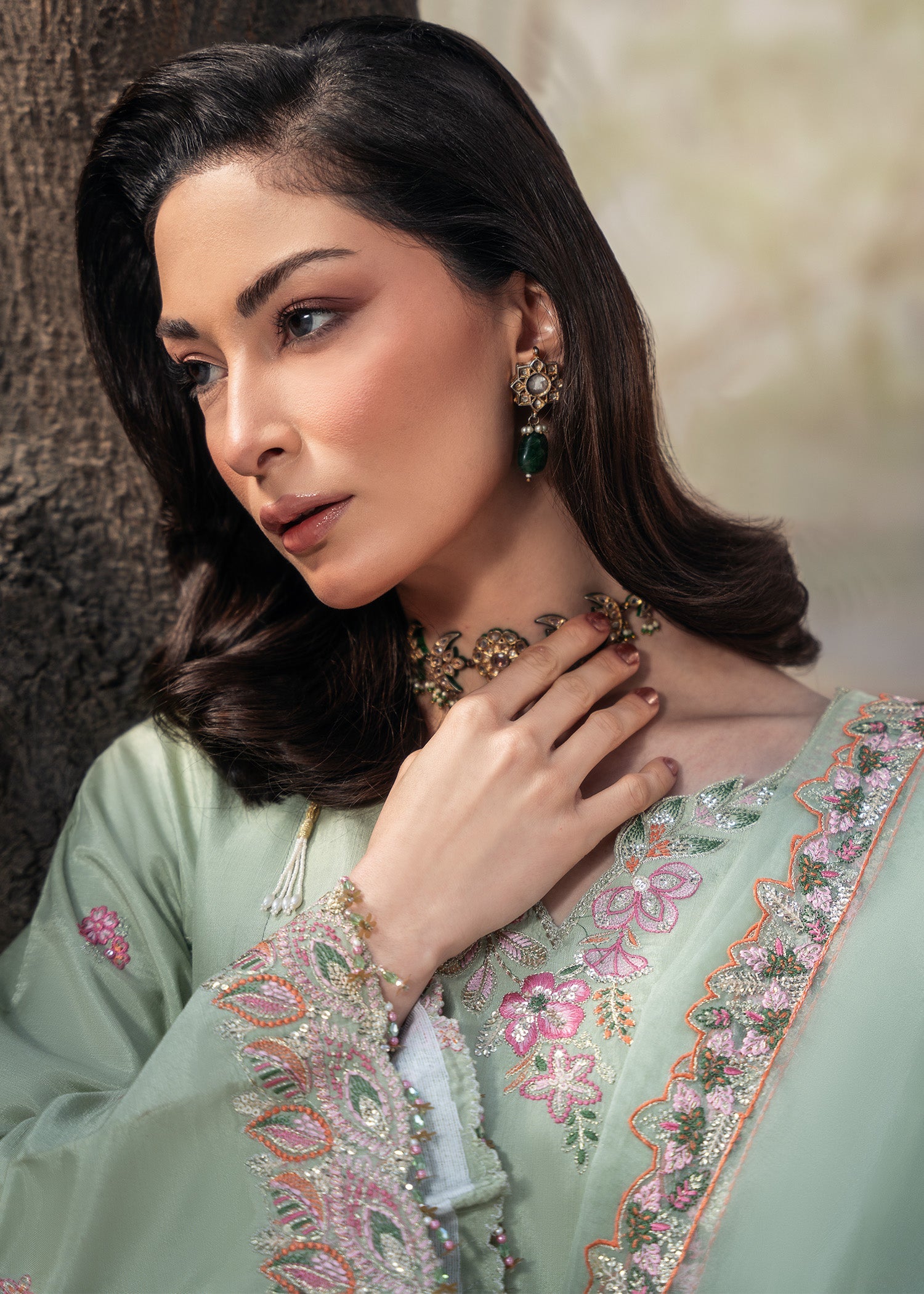 Rang-e-Haya Ayana (Mint Green)