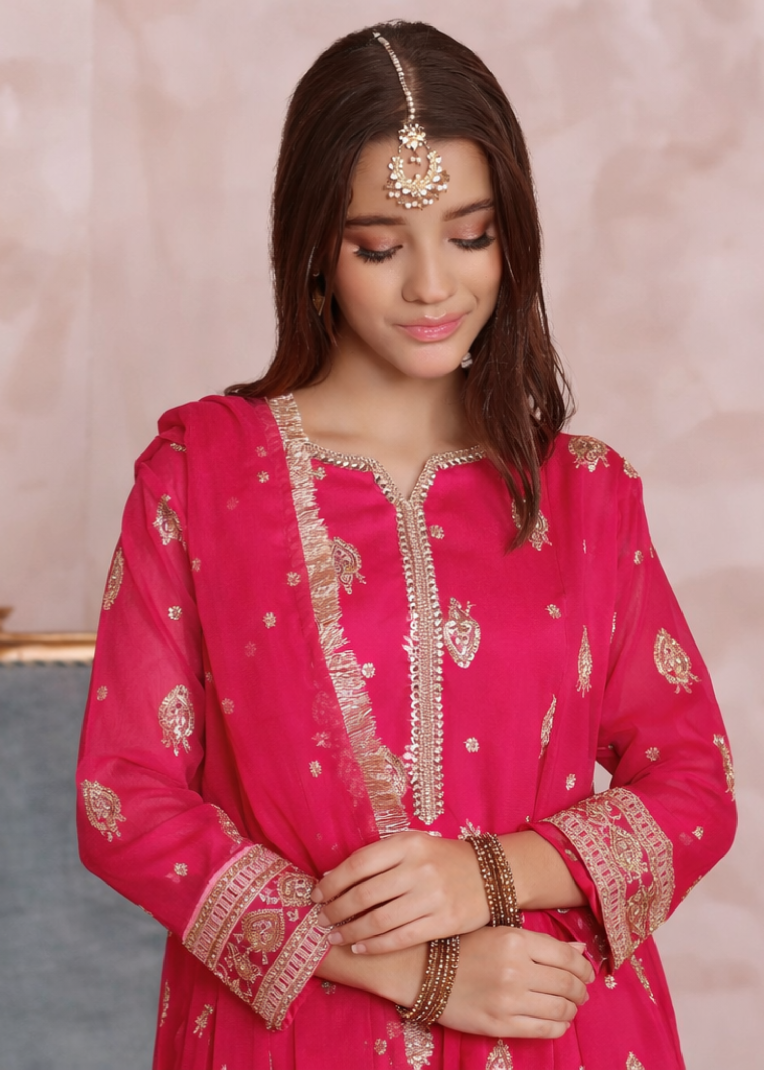 RAUNAK-KIDS-VIVID-PINK-3 - Pieces