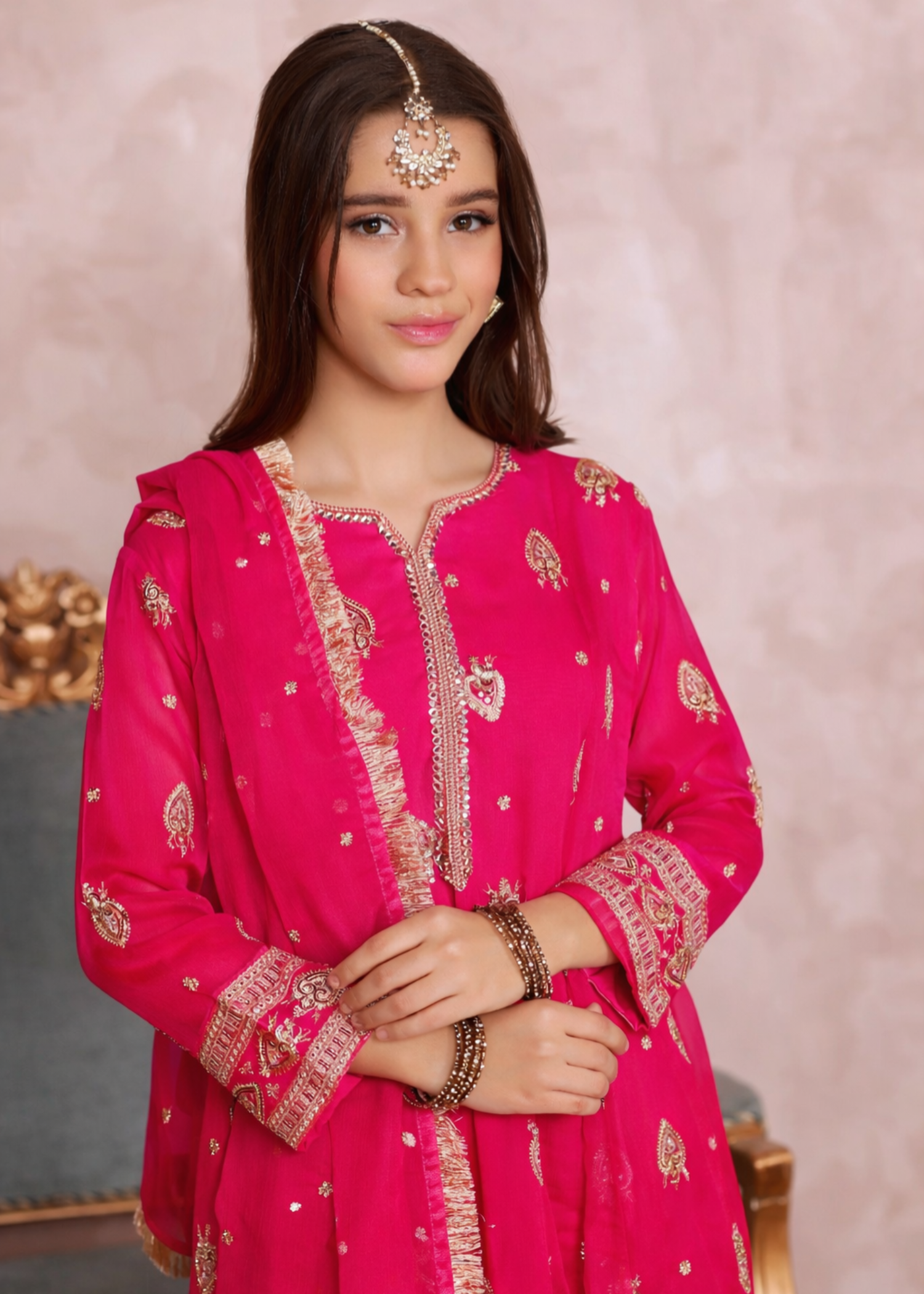 RAUNAK-KIDS-VIVID-PINK-3 - Pieces