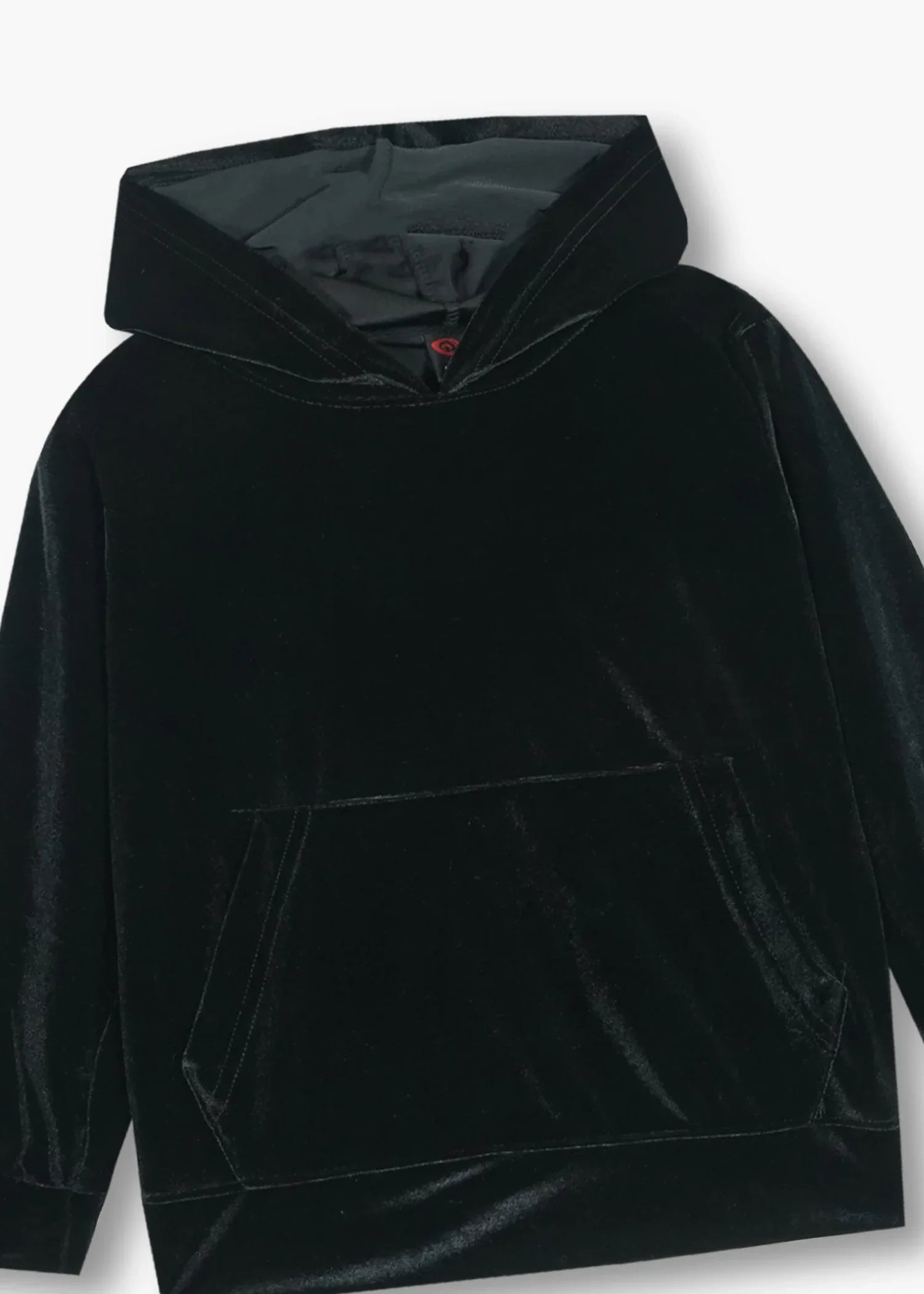 KIDS-VELVET-HOODIE-BLACK