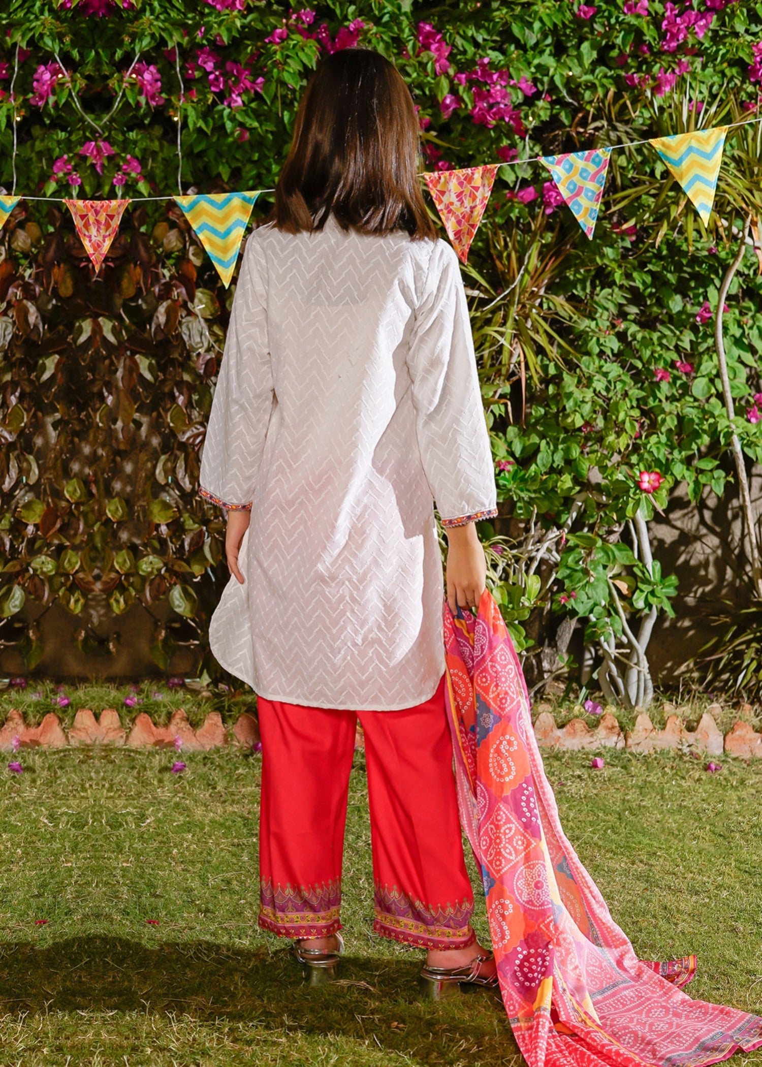 CHIKANKARI-EMBROIDERED-3-10 - Pc Suit Ck