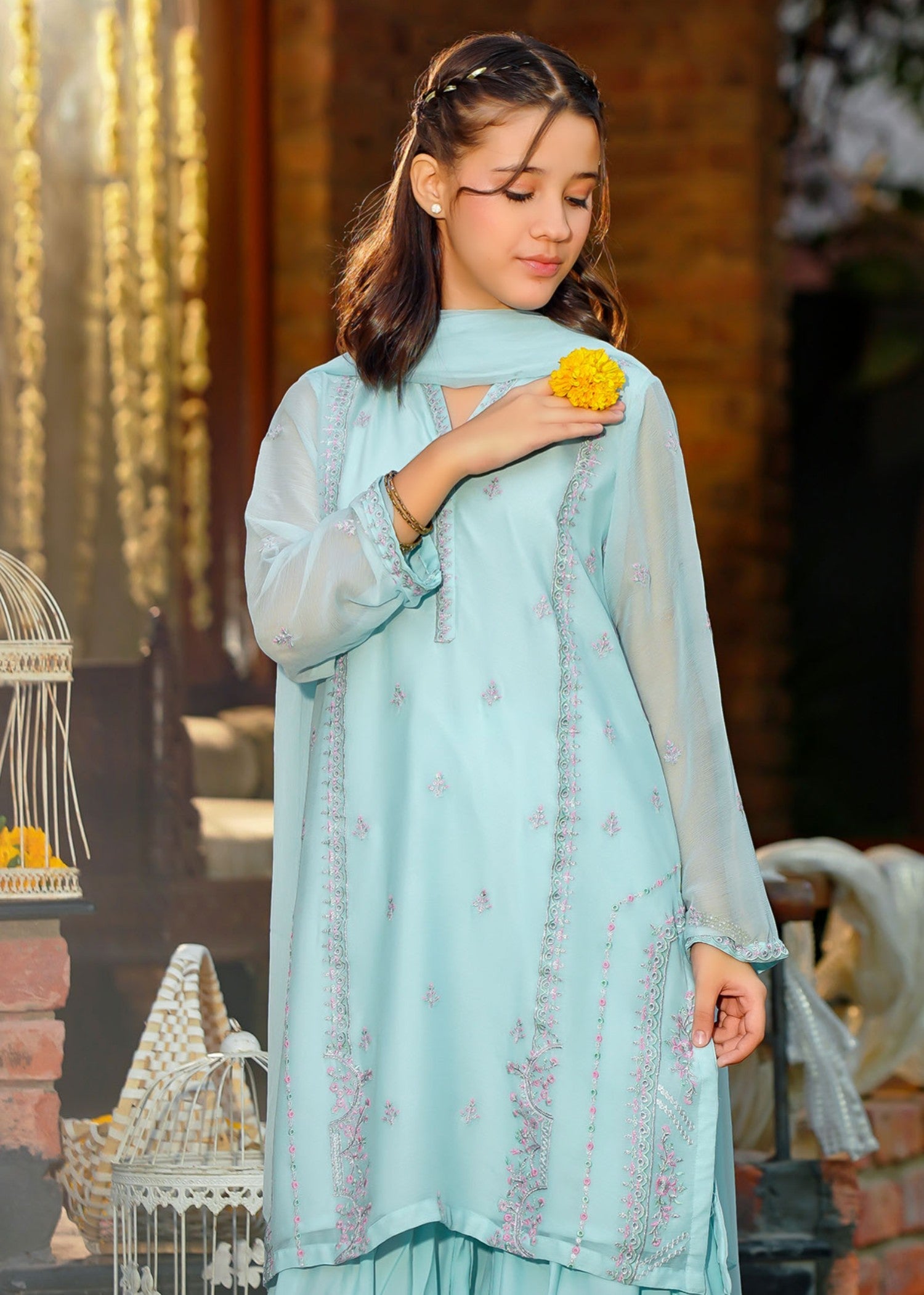 CHIFFON-EMBROIDERED-3-59 - Pc Suit Em