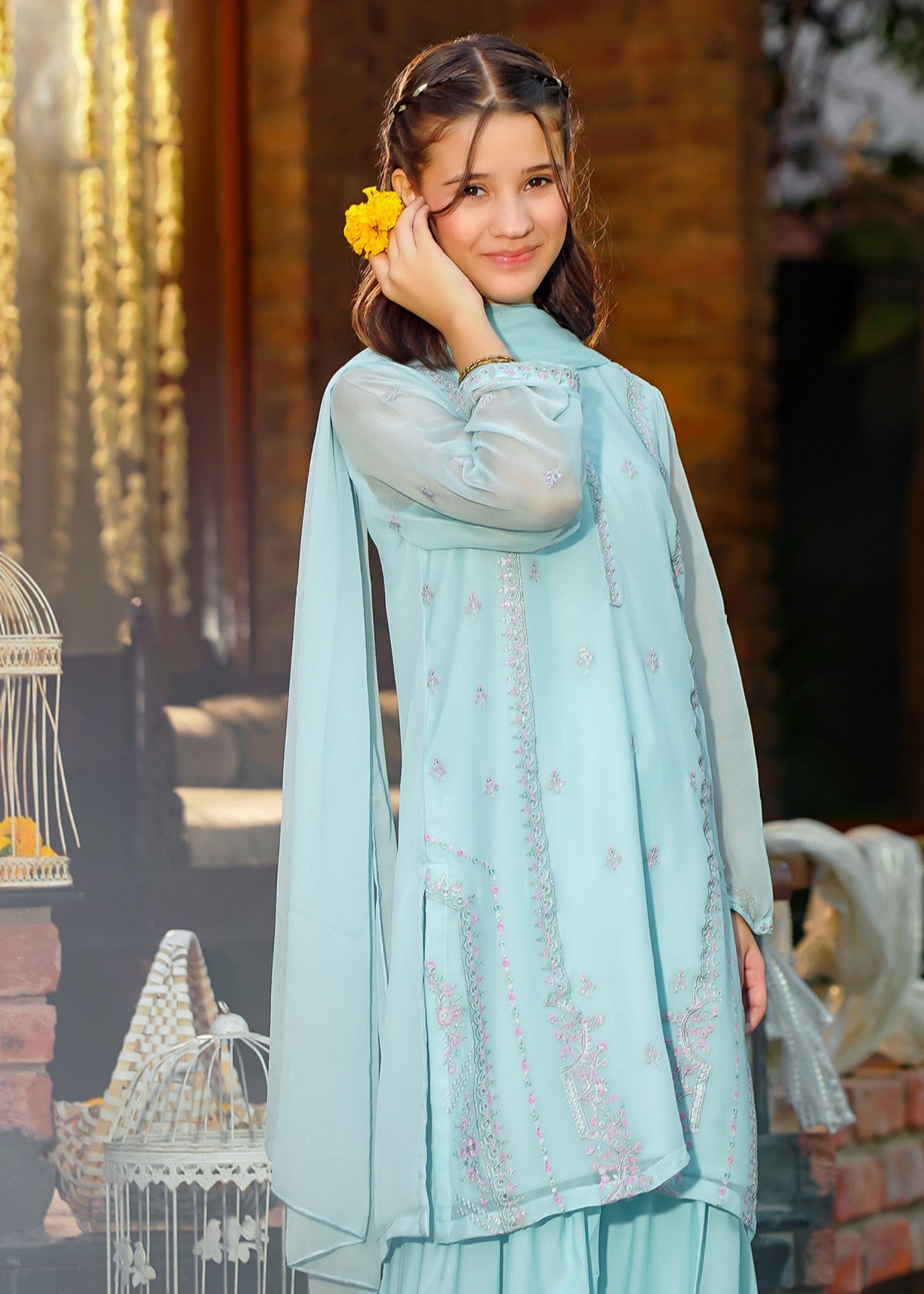 CHIFFON-EMBROIDERED-3-59 - Pc Suit Em