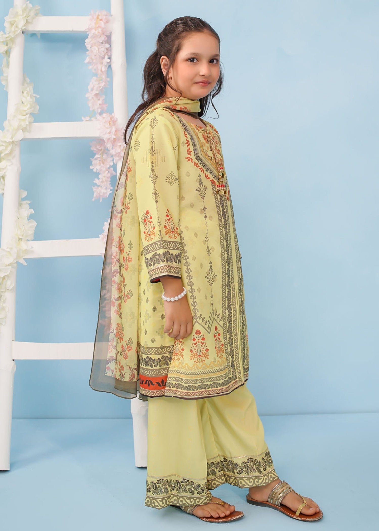 POLY-LAWN-DIGITAL-PRINTED-3-43 Pc Suit Corf