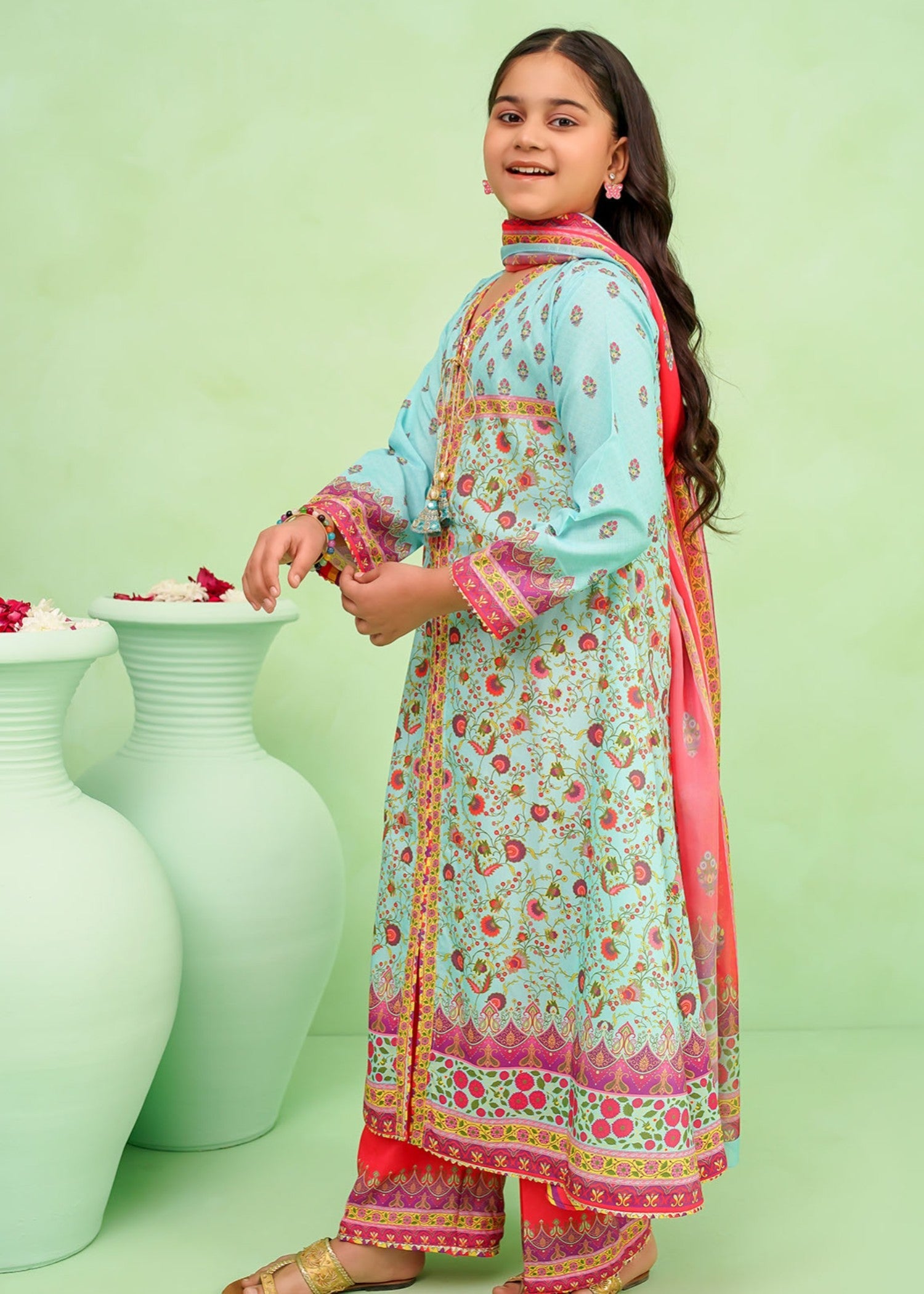 POLY-LAWN-DIGITAL-PRINTED-3-49 Pc Suit Corf