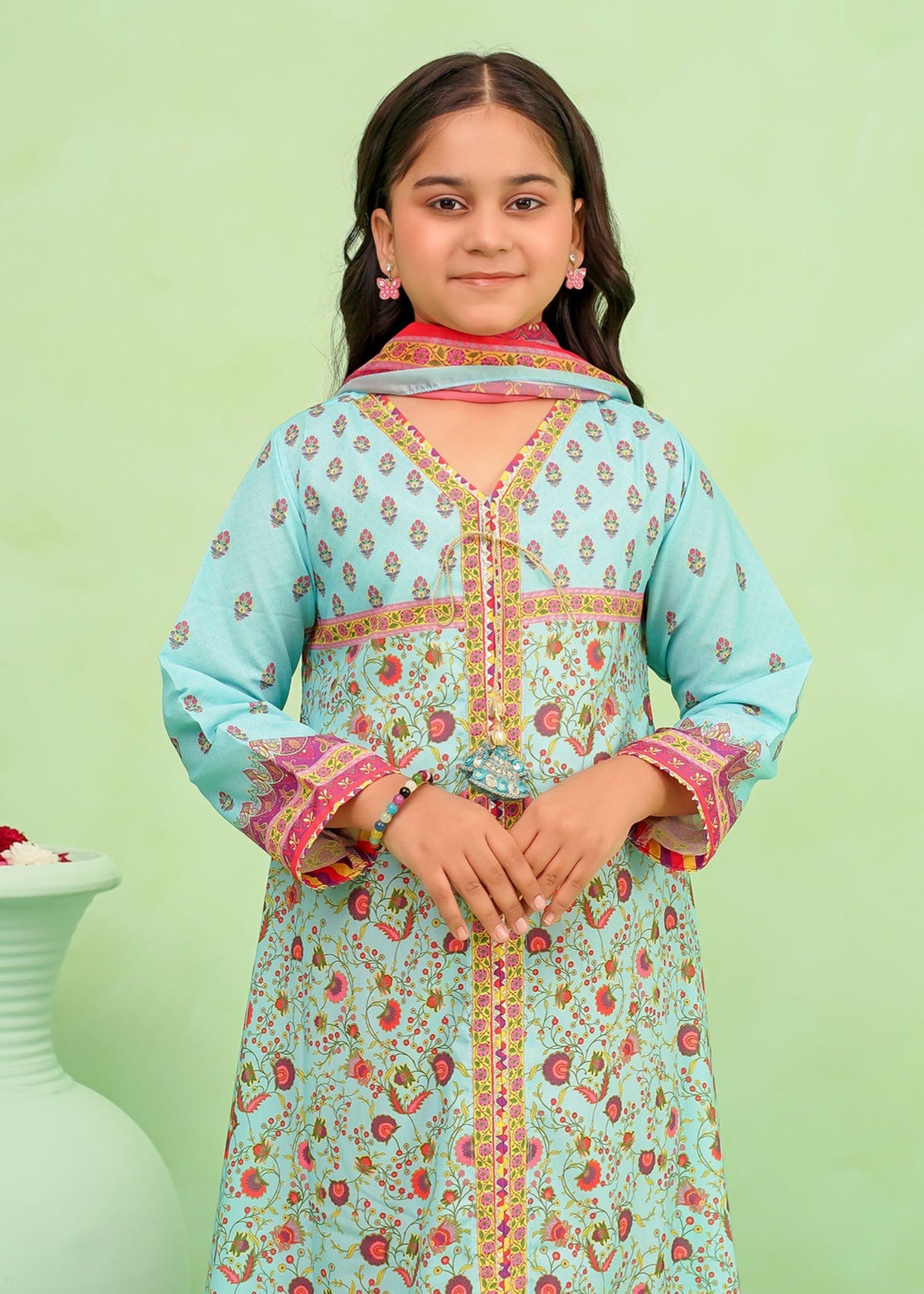 POLY-LAWN-DIGITAL-PRINTED-3-49 Pc Suit Corf