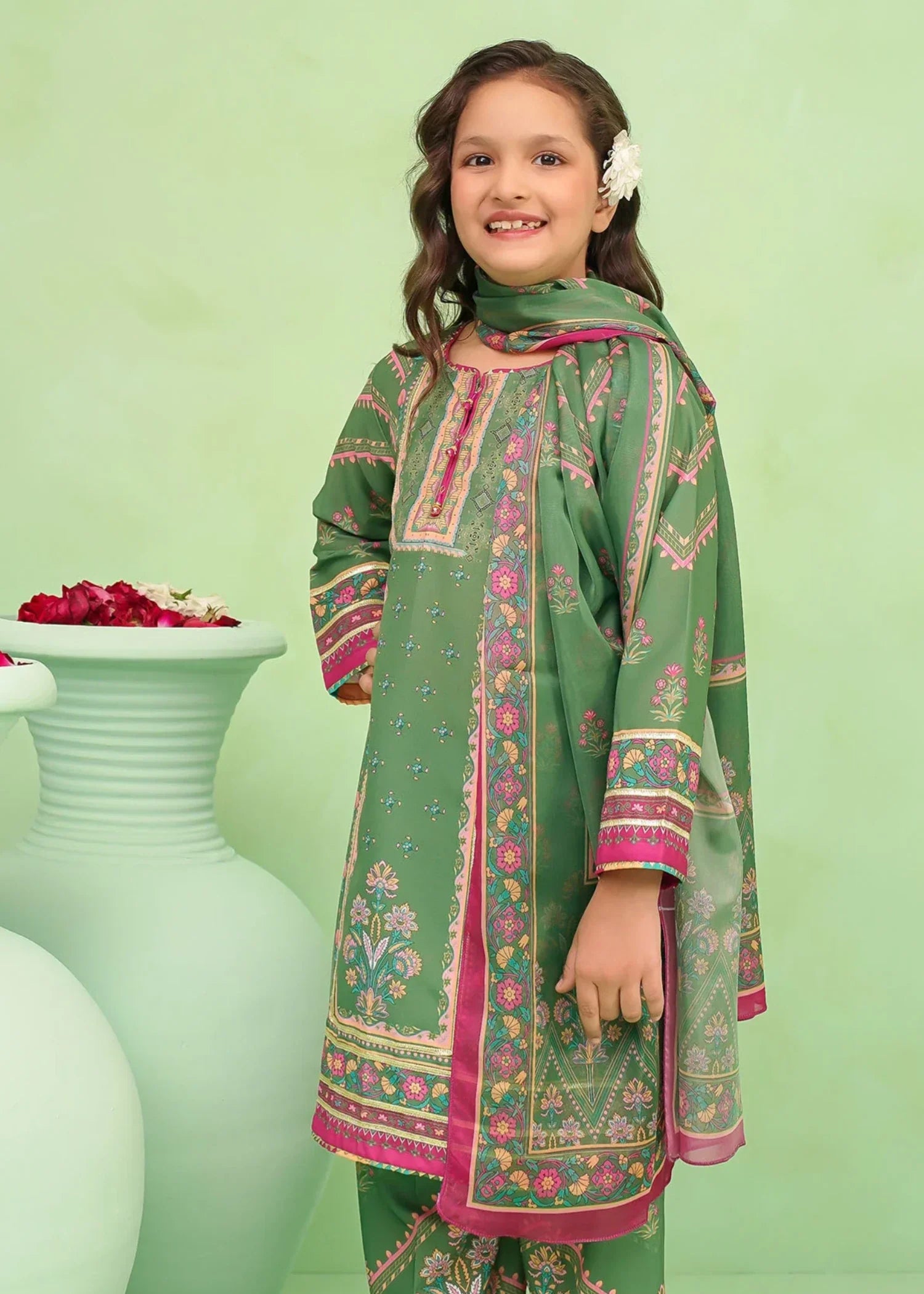 POLY-LAWN-DIGITAL-PRINTED-3-55 Pc Suit Corf