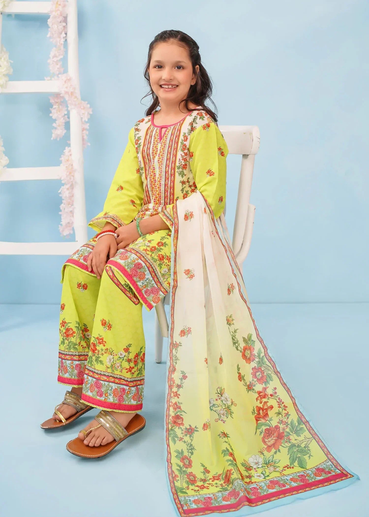 POLY-LAWN-DIGITAL-PRINTED-3-60 Pc Suit Corf