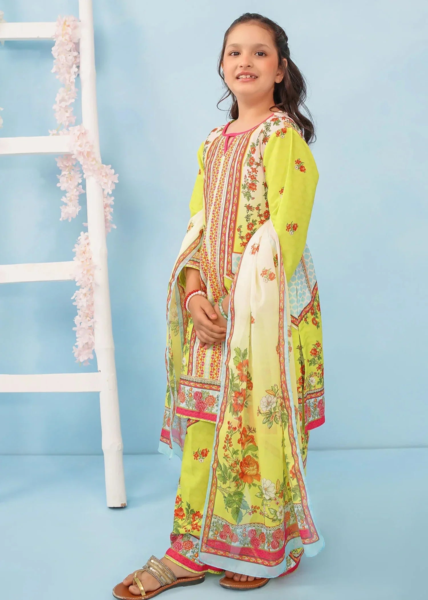 POLY-LAWN-DIGITAL-PRINTED-3-60 Pc Suit Corf