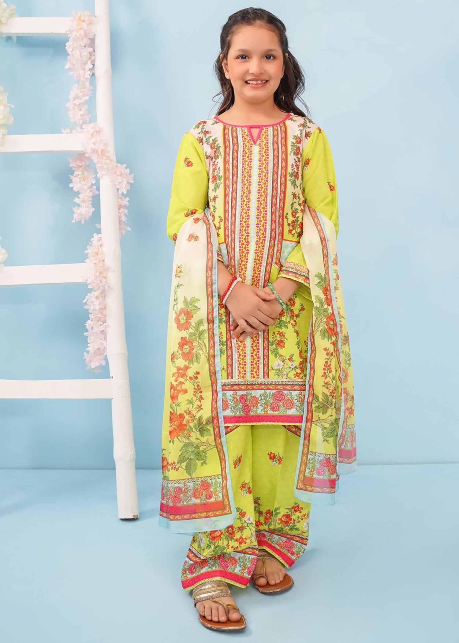 POLY-LAWN-DIGITAL-PRINTED-3-60 Pc Suit Corf