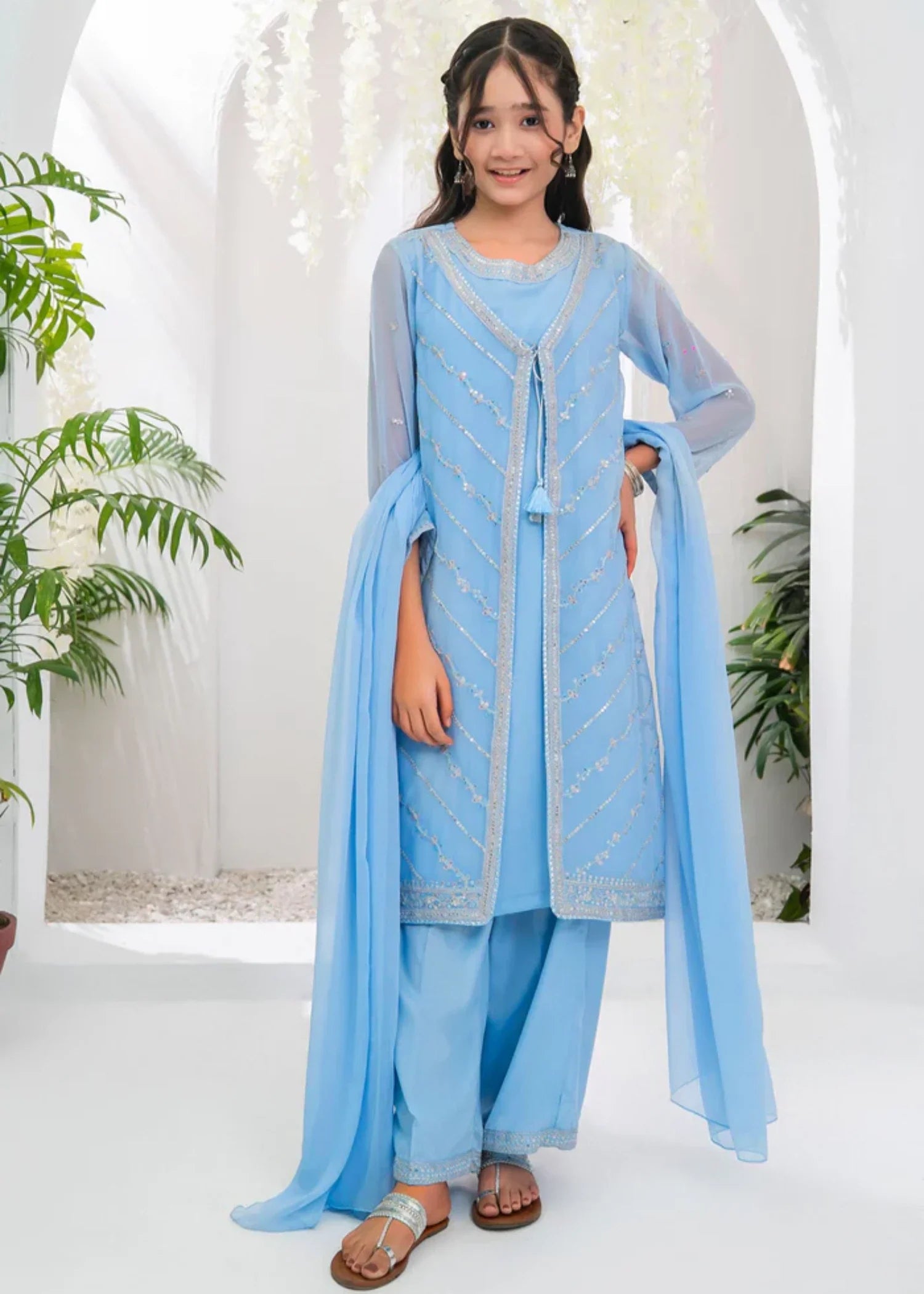 CHIFFON-EMBROIDERED-3-61 - Pc Suit Em