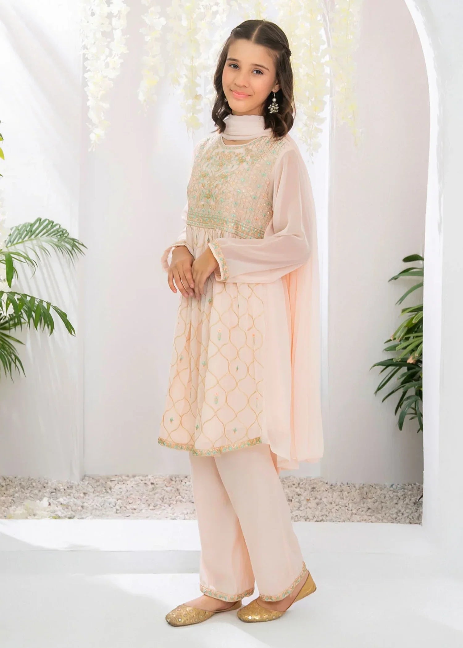 CHIFFON-EMBROIDERED-3-65 - Pc Suit Em